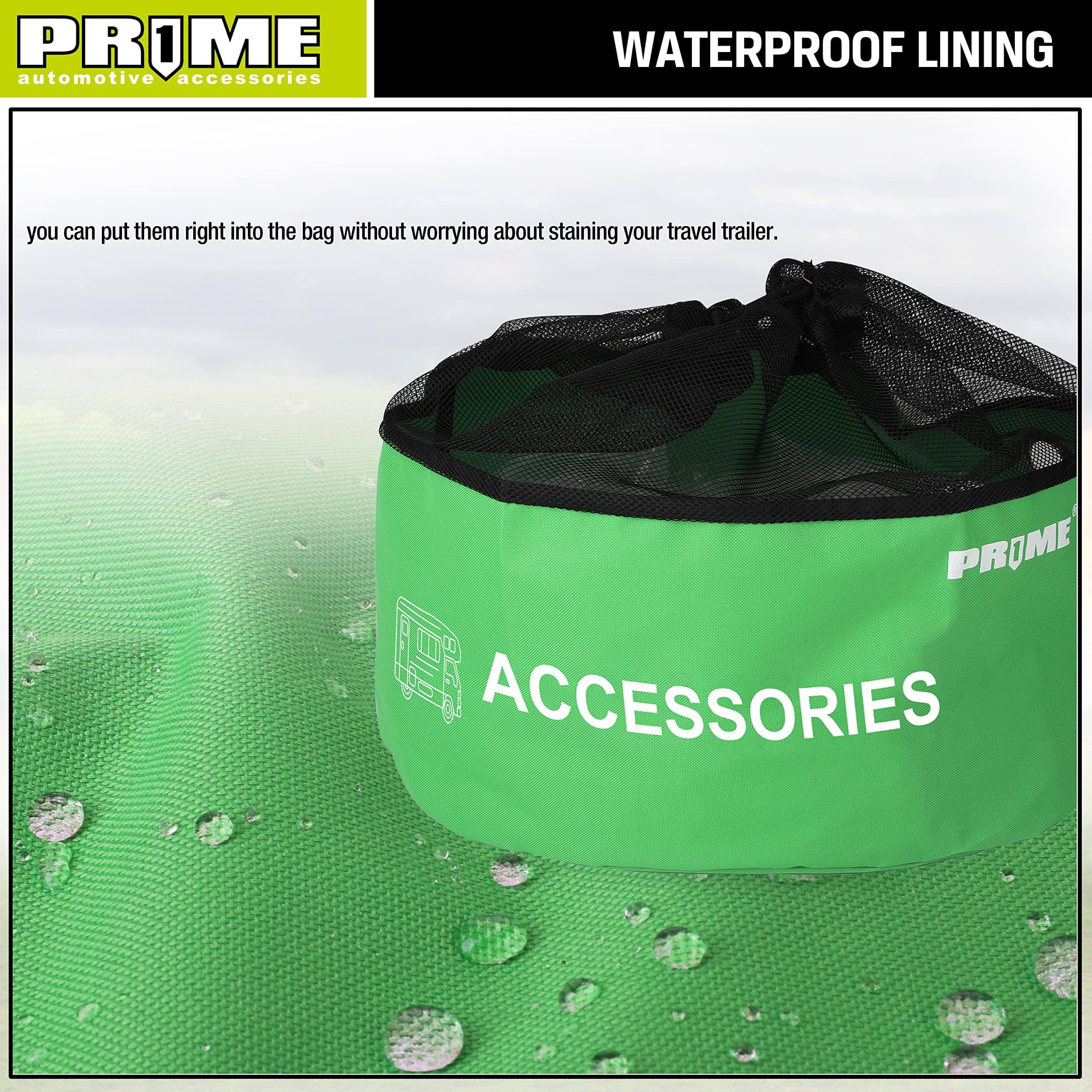 Pr1Me 4 Pack Waterproof Rv Hose Bag Storage, Rv Utility Bag, Sewer Hose Bag, Camper And Rv Accessories Bag, 4 Colors For Sewer H