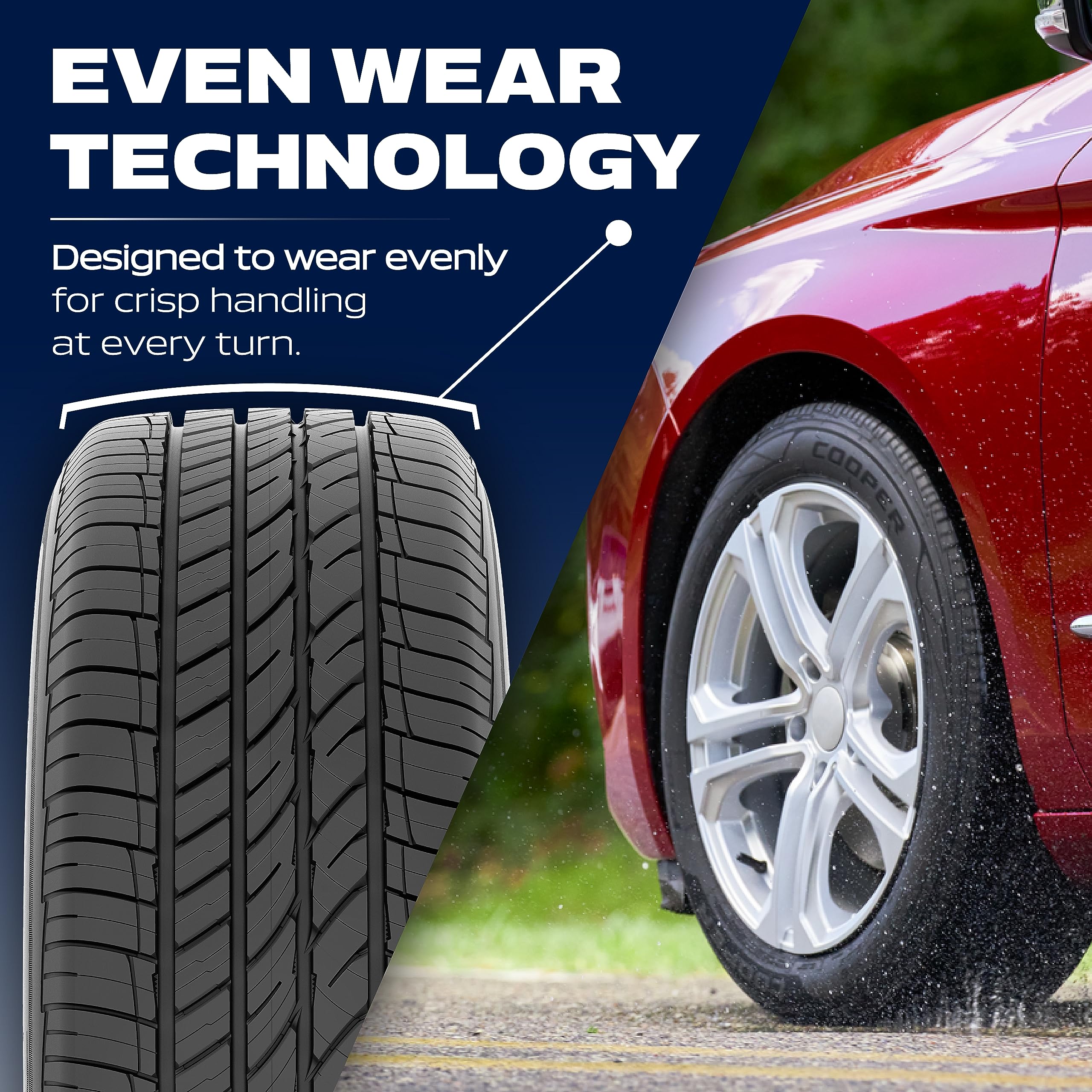 Cooper Procontrol All Season 225/65R17 102H Sl Tire