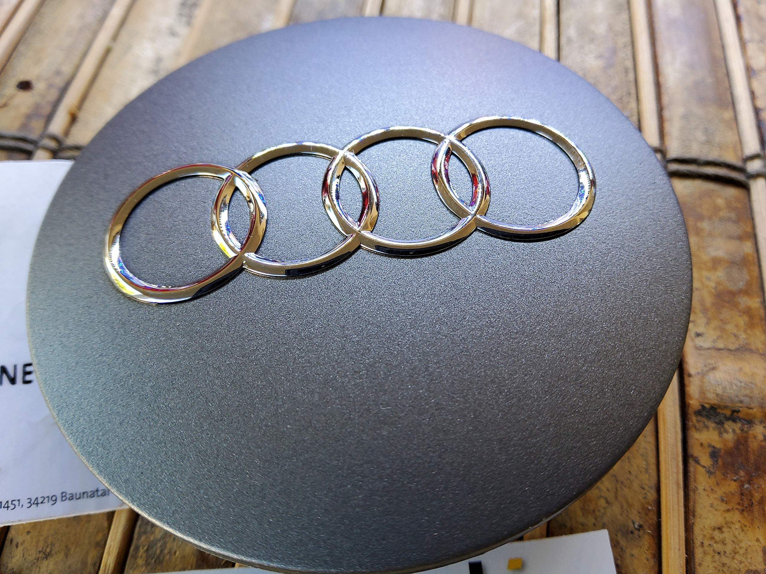 OEM AUDI A8 A6 A4 QUATTRO A3 S8 S6 RS4 Q7 2006-2009 2-5/16'' WHEEL CENTER CAP HUBCAP 8T0-601-170 Hol # 58811