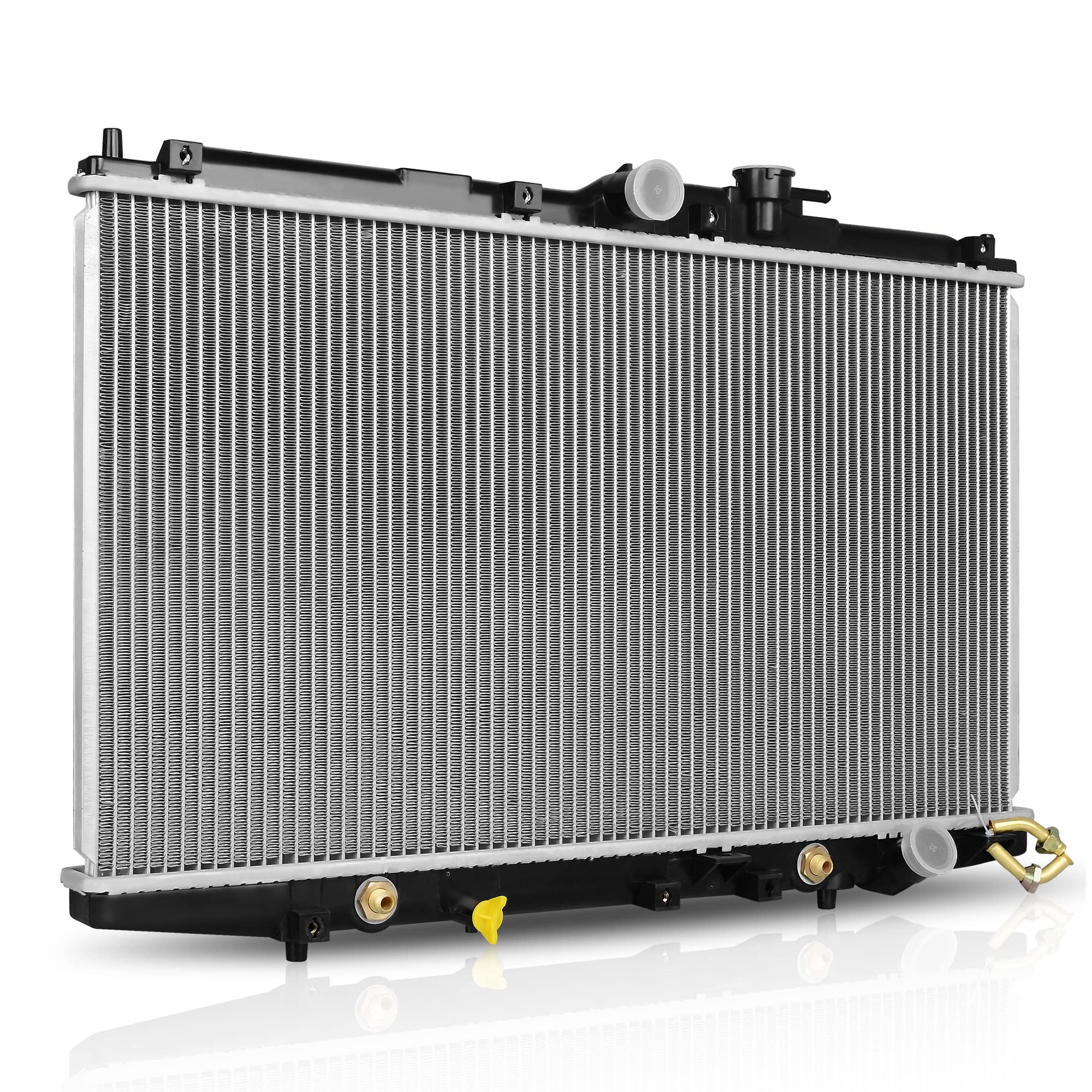 Dwvo Radiator Complete Radiator Compatible With 1998-2002 Accord 2.3L Eng F23A1/A4/A5 19010Paaa51 19010Paaa53 19010Paaa03