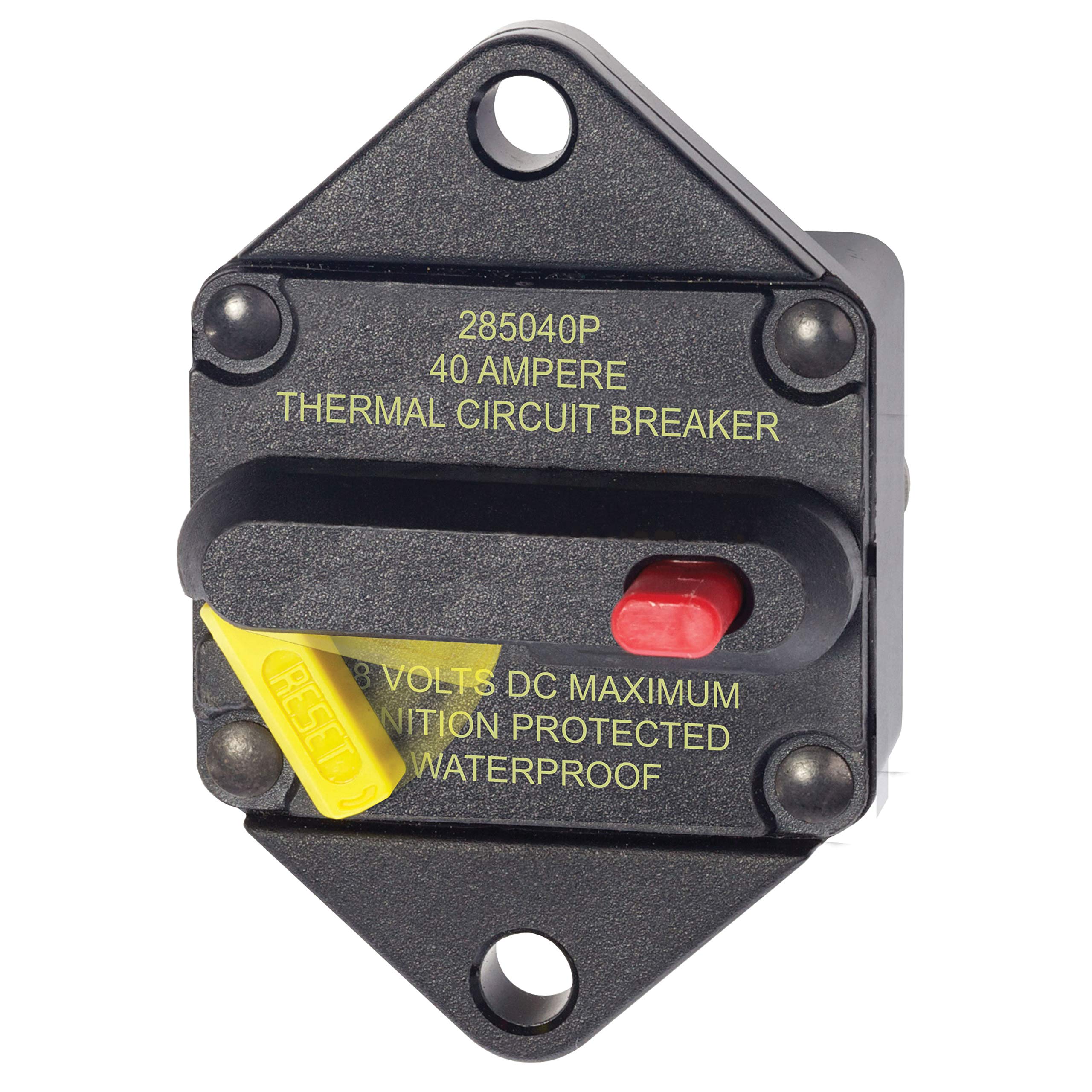 Blue Sea Systems 7088 Blue Sea 7088 120 Amp Circuit Breaker Panel Mount 285 Series