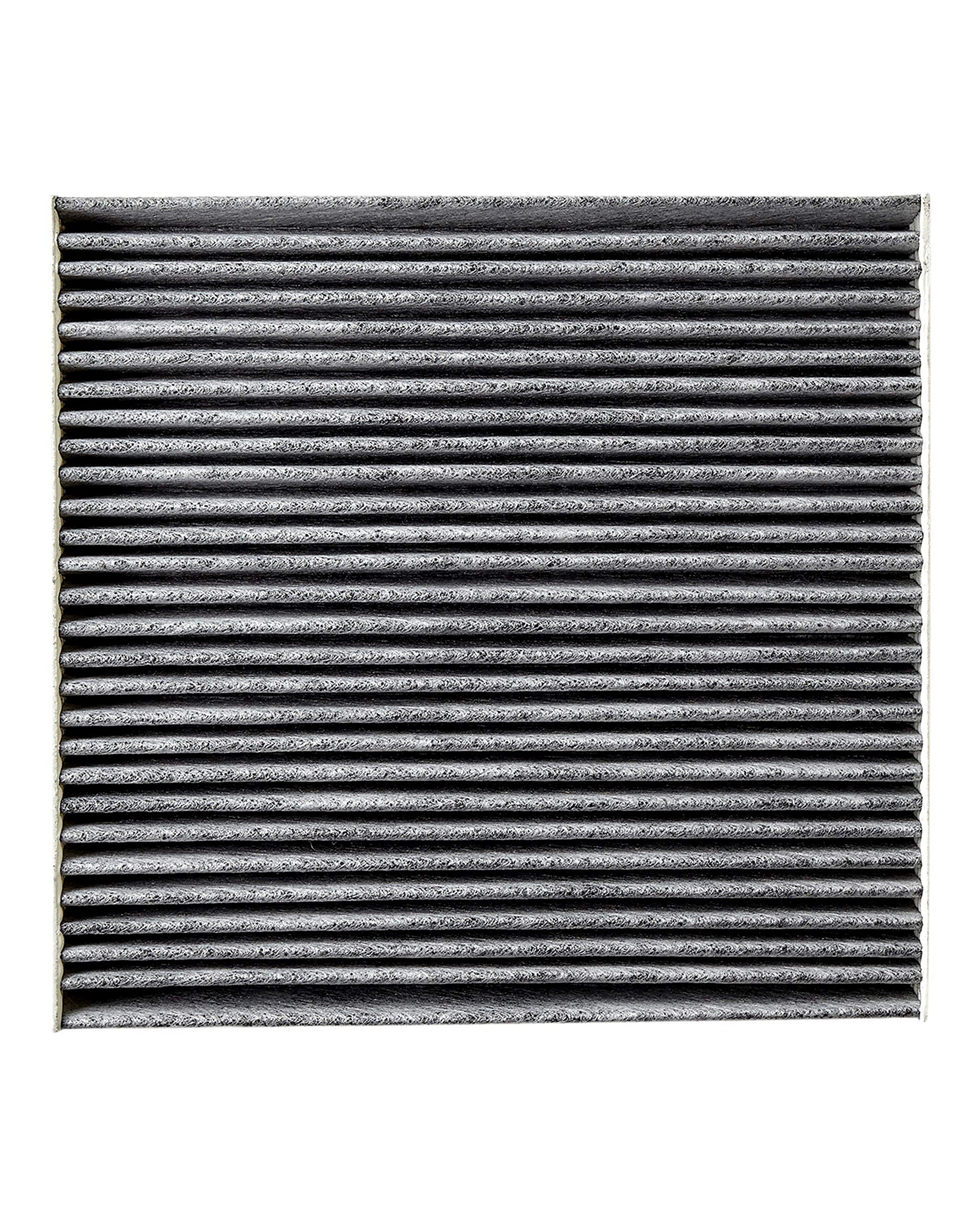 SPEARHEAD Breathe Easy AC & Heater Cabin Filter, Activated Carbon, 8.8" x 9.3" x 1.2", Model BE-134, Fits 200
