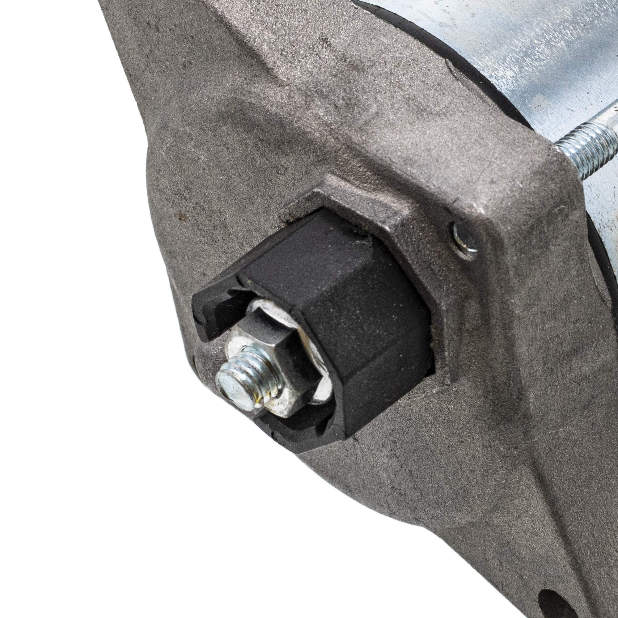 NICHE High Torque Starter Motor Assembly for Honda FourTrax Foreman Rancher 420 Pioneer 500, Model 31200-HP5-601, Gray, Metal