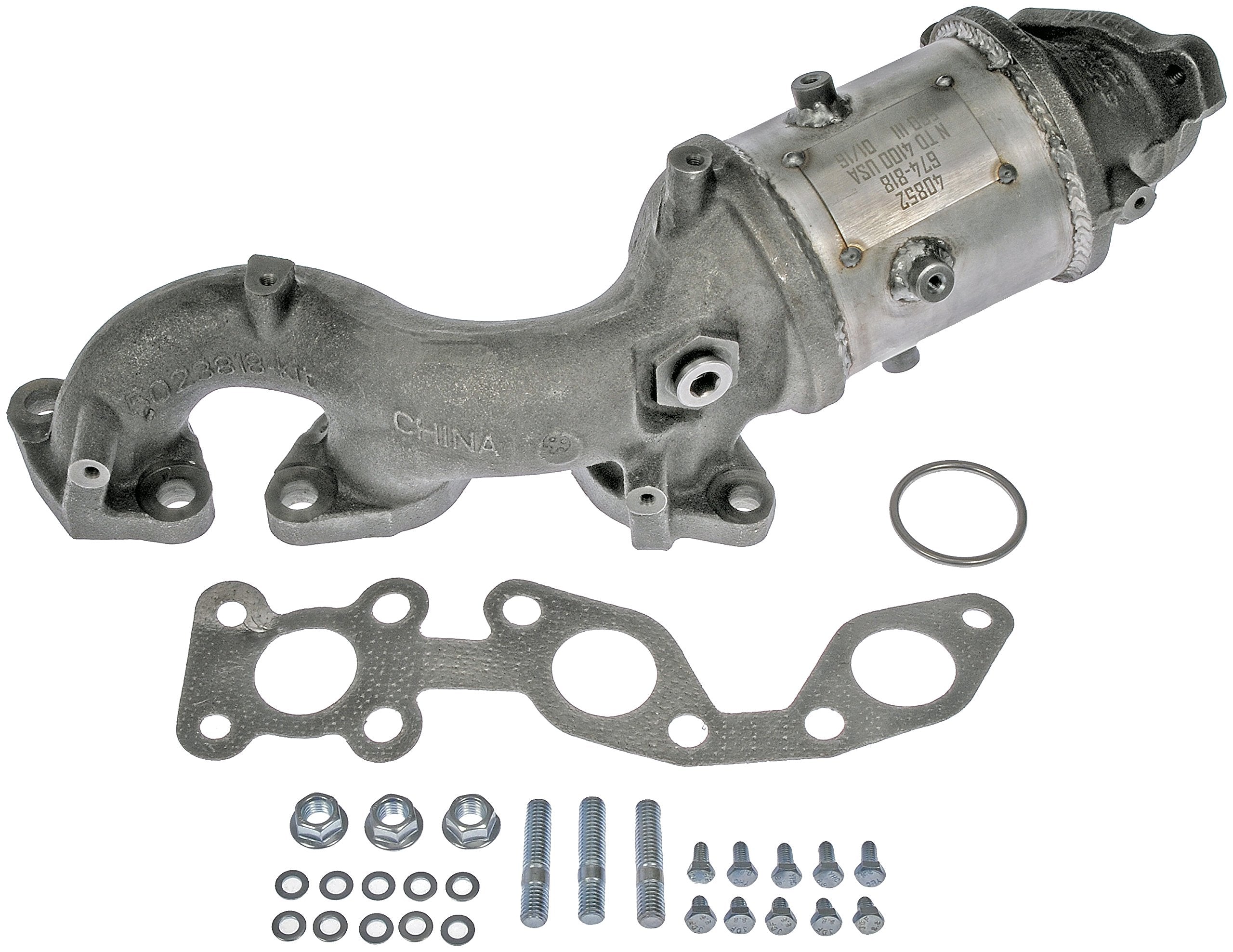 Dorman 673-818 Passenger Side Manifold Converter - CARB Compliant for Select Nissan Models, Made in USA