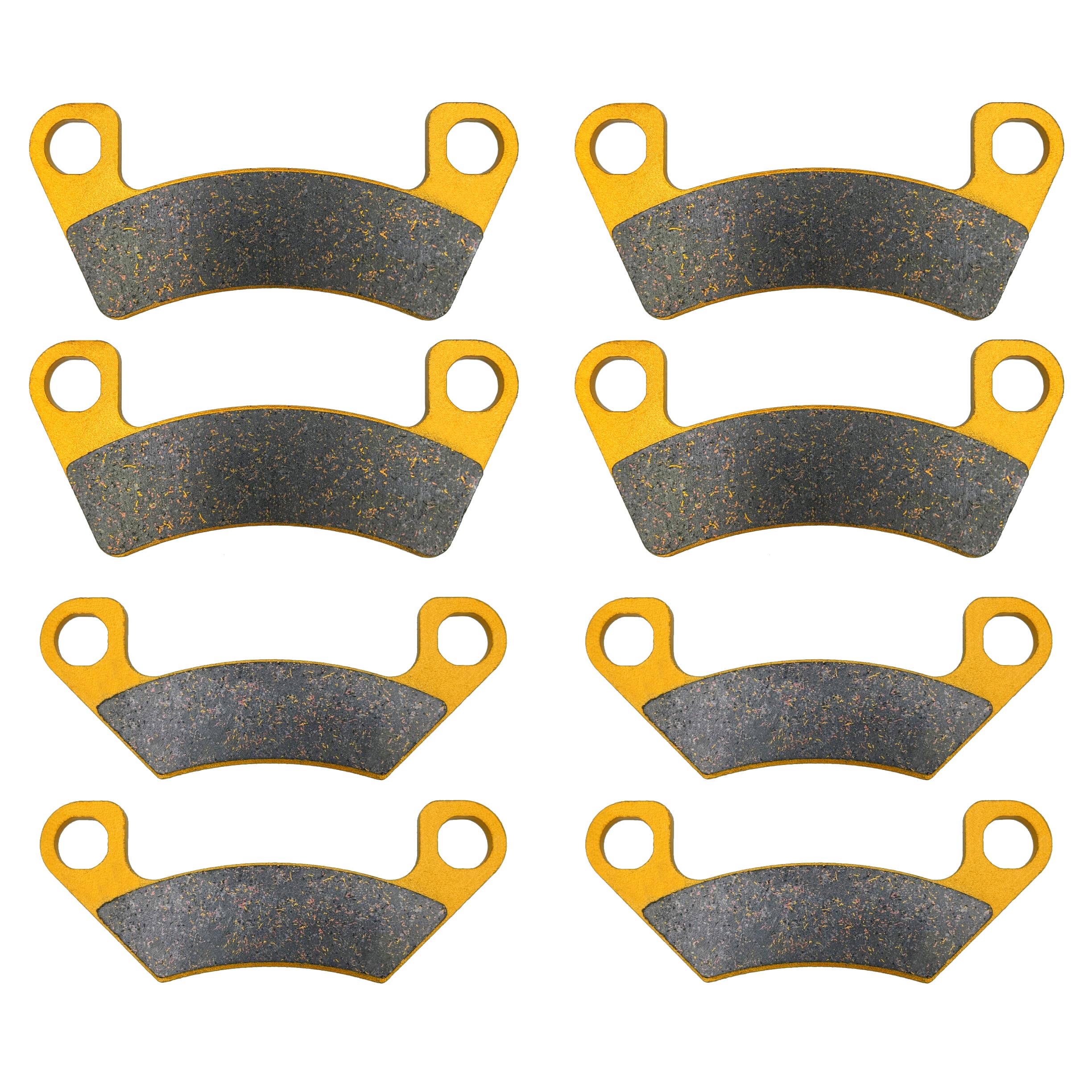 Traild Ceramic Brake Pad Set for John Deere Gator XUV550/XUV560/XUV590/XUV835/XUV865/RSX860 Front & Rear