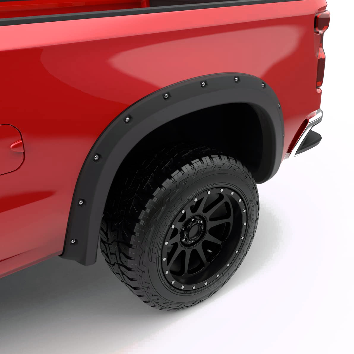 EGR Fender Flares 791654 - Premium Matte Black with Simulated Bolt-on Look - Fits 2023-2025 Chevrolet Silverado 1500