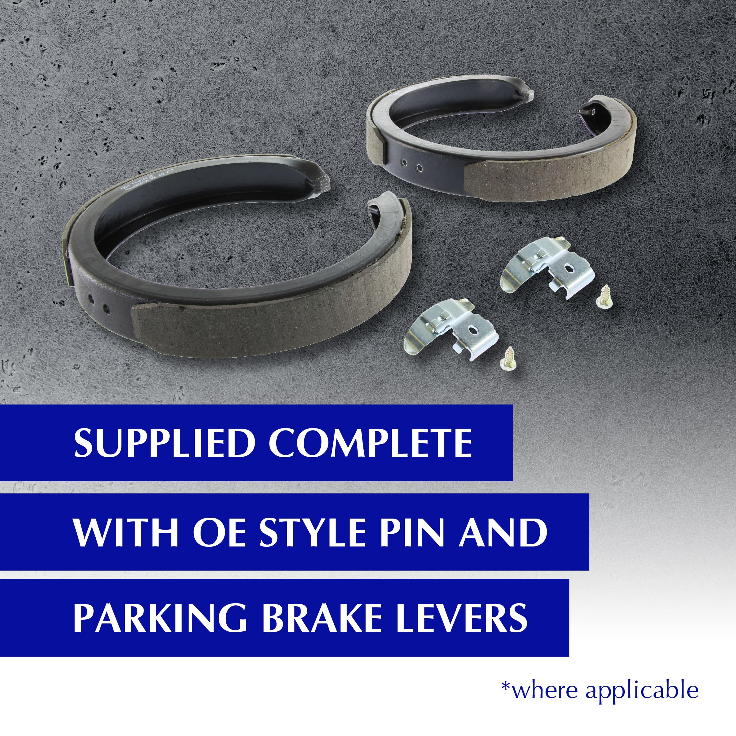 Centric Premium 111.08310 Automotive Rear Brake Shoe Set For Select Bmw Model Years