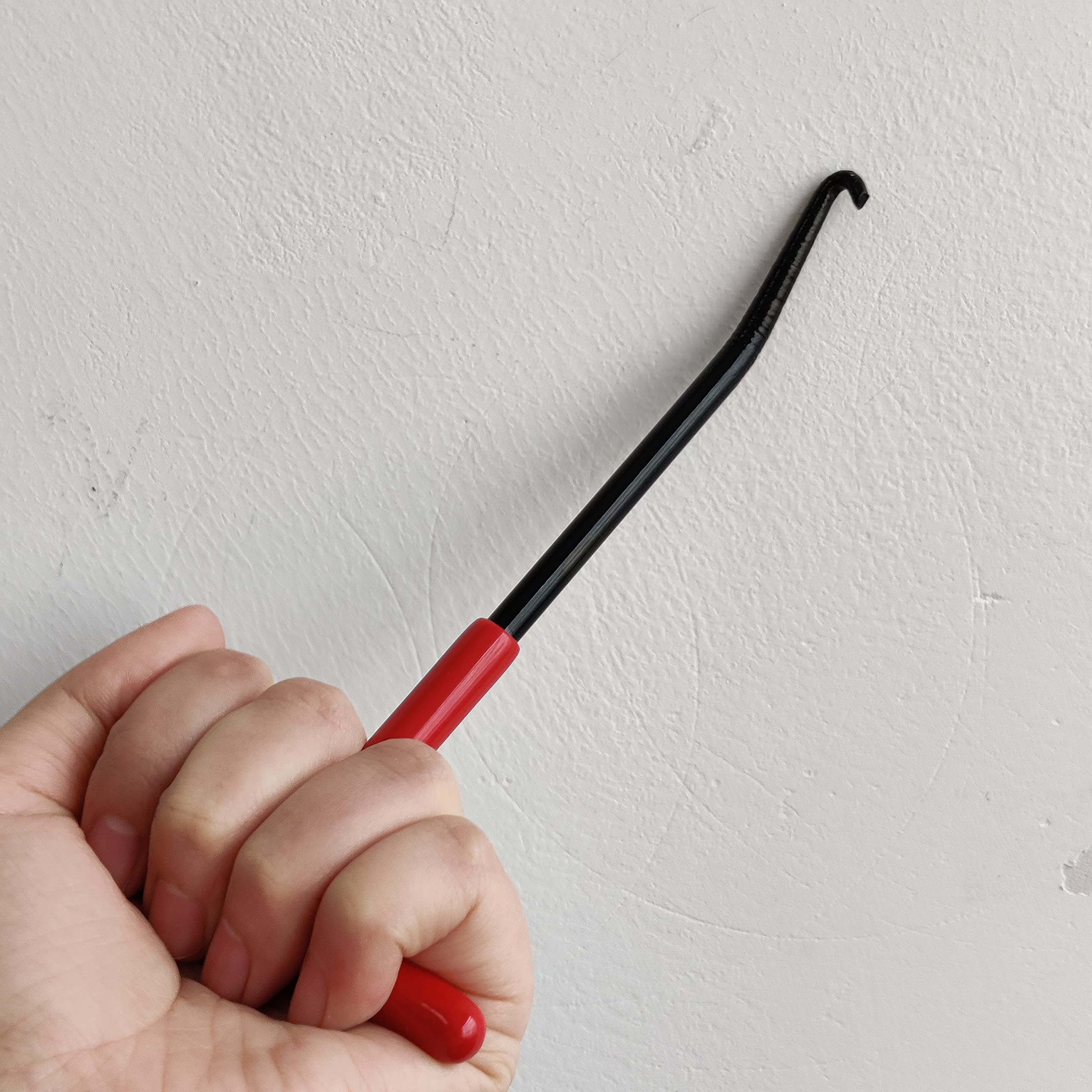 Motorcycle Exhaust Spring Hook, T Shaped Handle Exhaust Pipe Spring Puller Installer Hooks Tool With Rubber Coating For Motorcyc