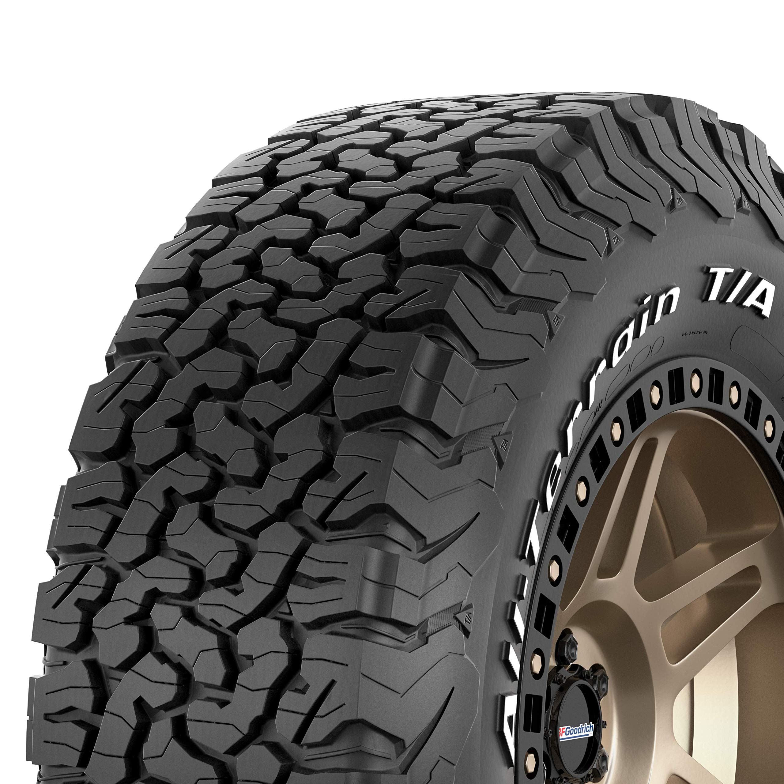 Bfgoodrich All Terrain T/A Ko2 Radial Car Tire For Light Trucks, Suvs, And Crossovers,34X12.50R18/E 121R