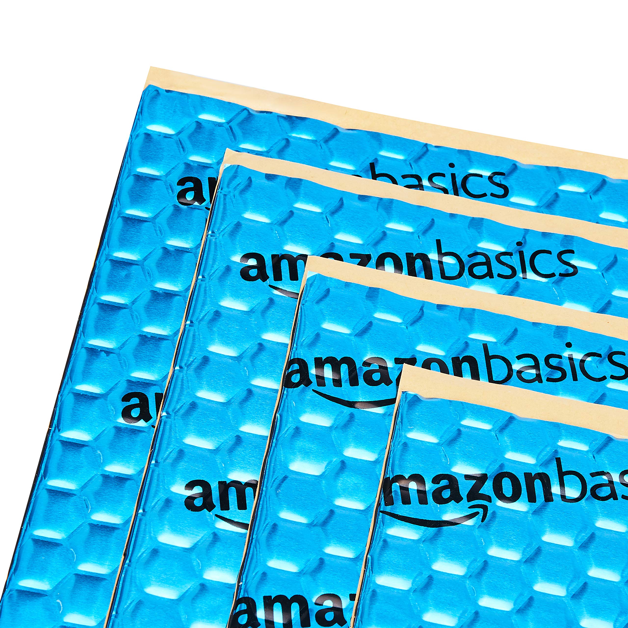 Amazon Basics Car Sound Deadener, Rubber, 18x32 inch, Blue, Model AMZ1902, 9-Piece Set