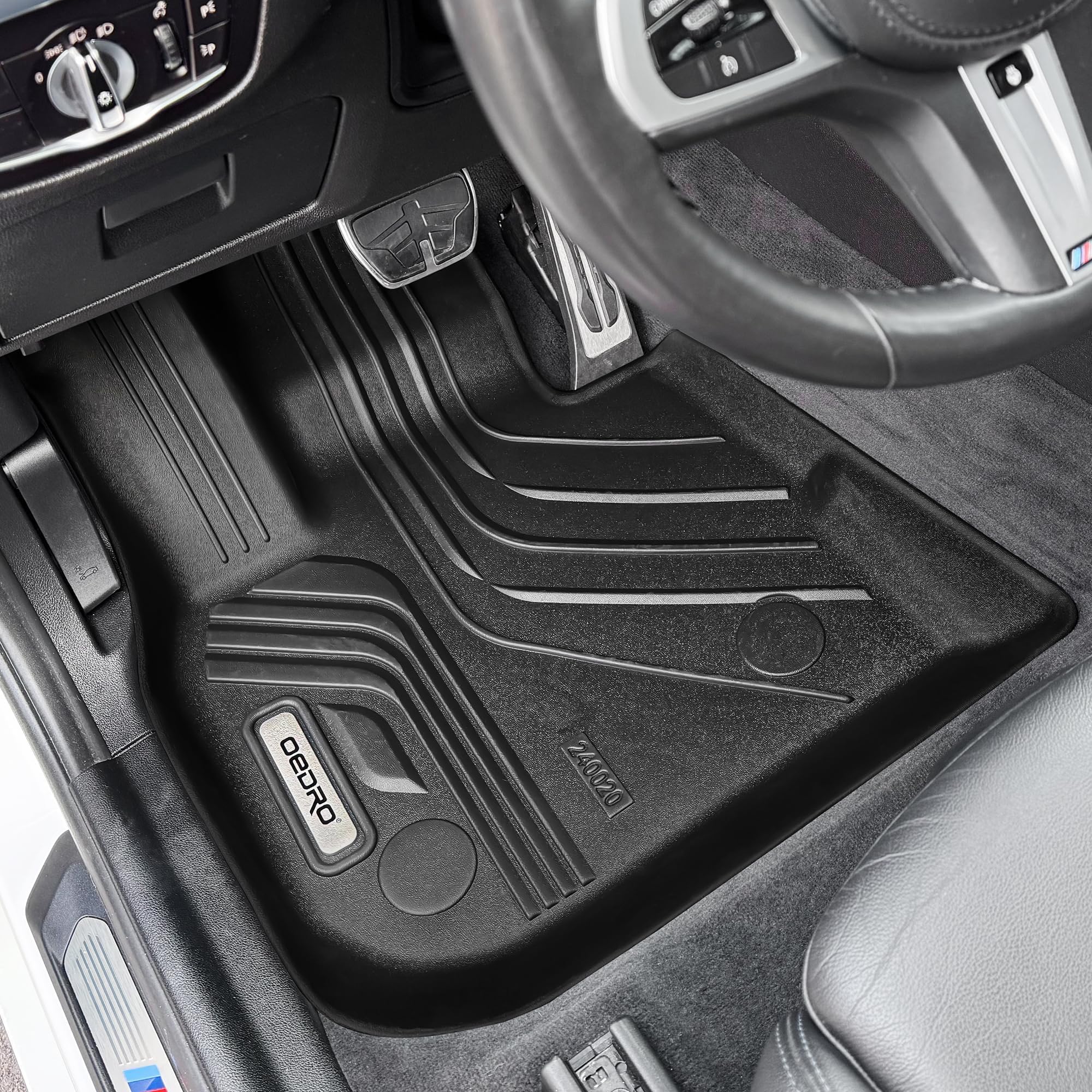 Oedro Floor Mats & Cargo Mat Fit For 2025 Toyota Camry (Include Hybrid), Tpe All Weather Custom Fit 2025 Camry Floor Liners 1St