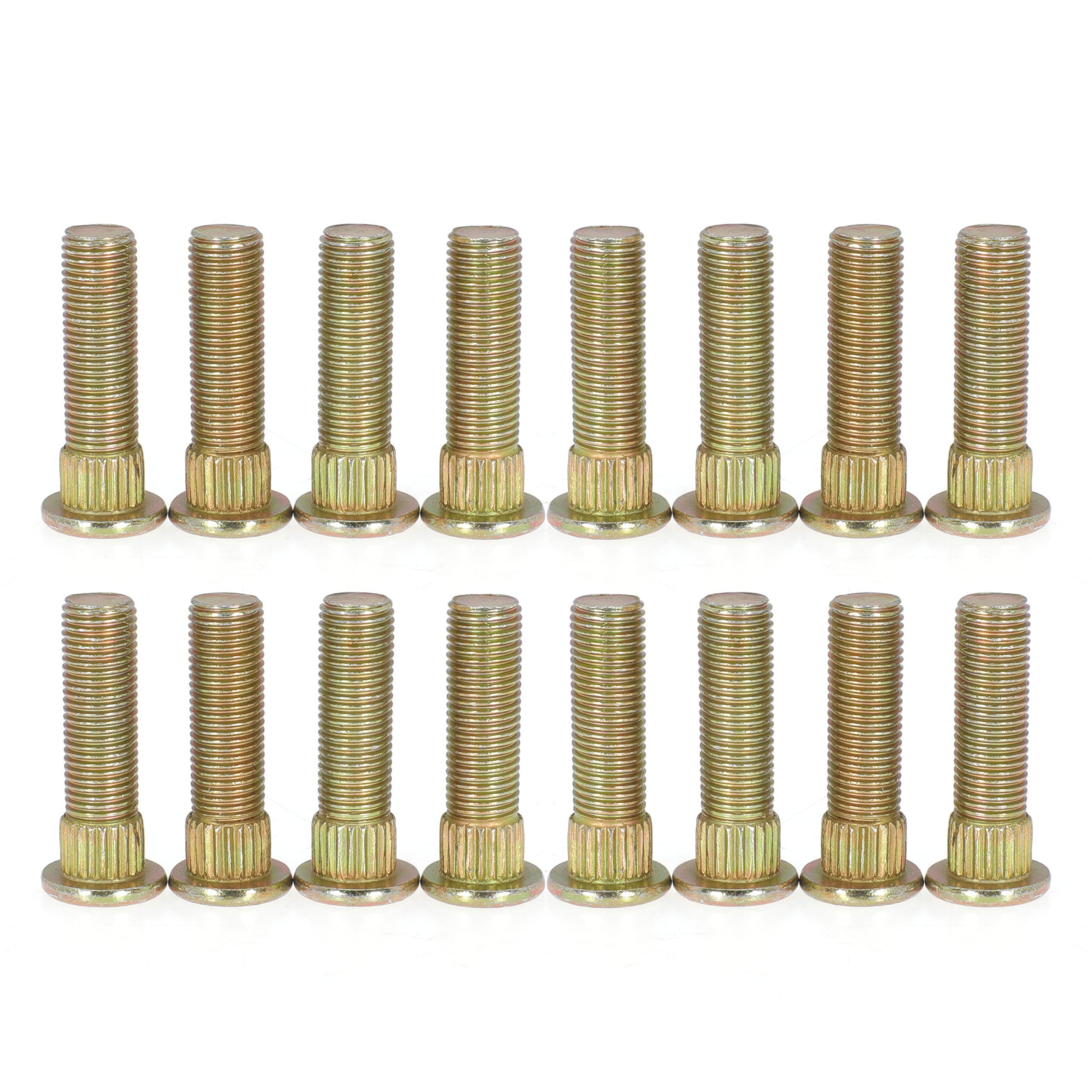 Hotina Front Rear Wheel Stud for Polaris Ranger RZR 570 700 800 900 (2006-2021) - Metal, Silver, Replace 7518378 (16)