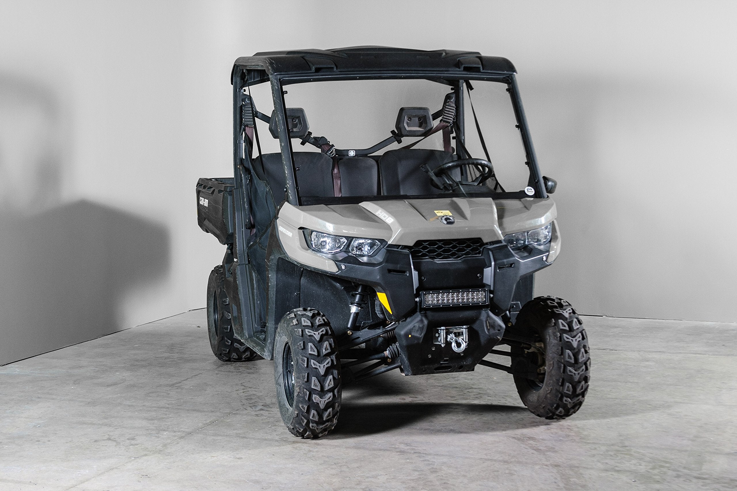 Compatible With Can-Am Defender Full Utv Windshield - Made In The Usa!