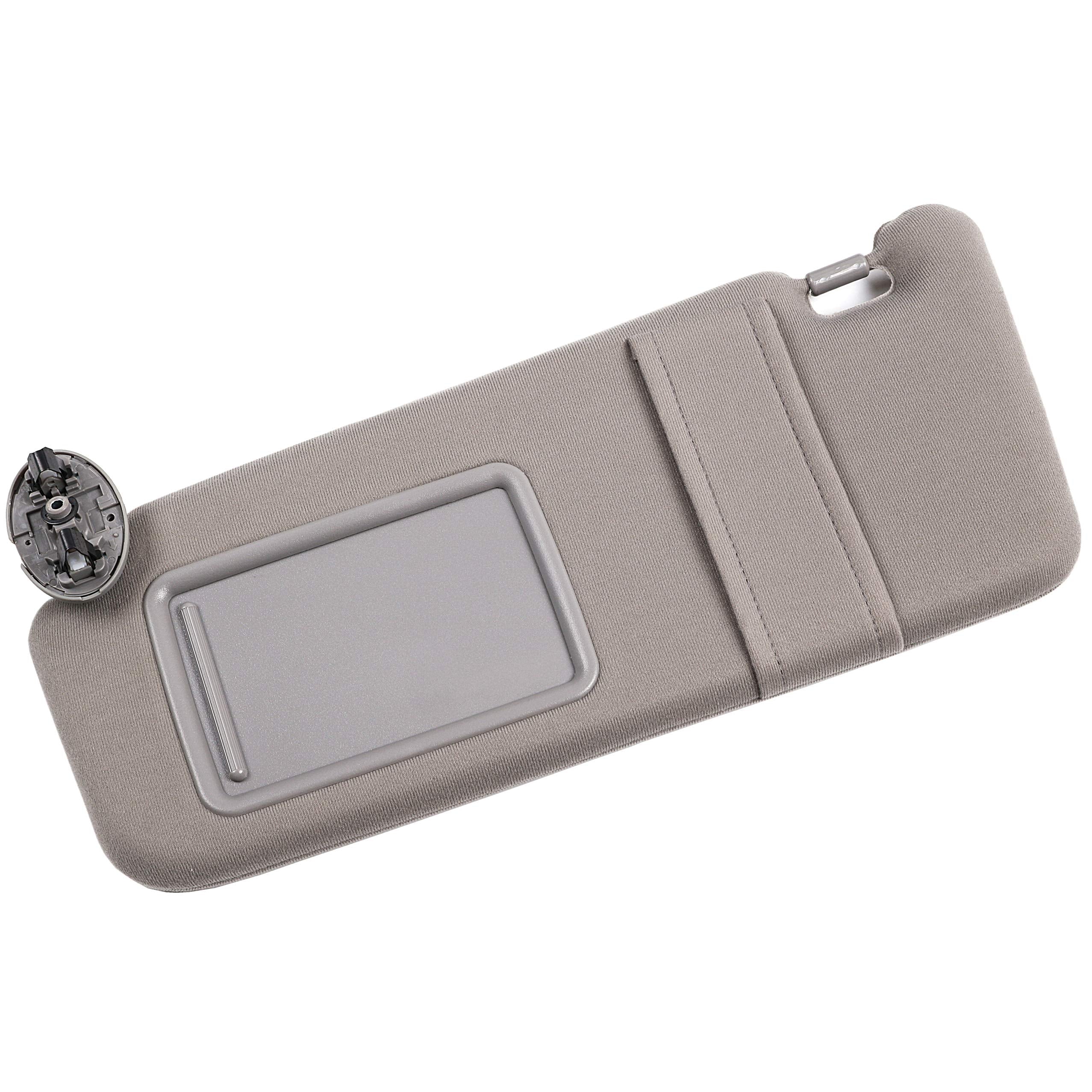Ezzy Auto Gray Left Driver Side Sun Visor Fit For Toyota Camry Without Sunroof 2007 2008 2009 2010 2011