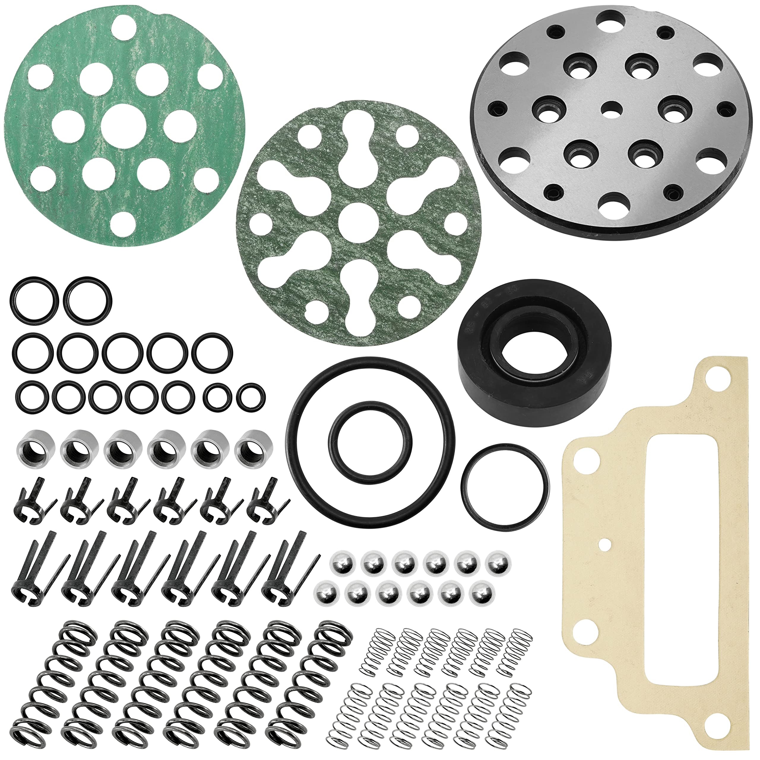 Caltric Hydraulic Pump Repair Kit Compatible with Ford Compatible with New Holland NAA 501 600 601 700 701 800 801