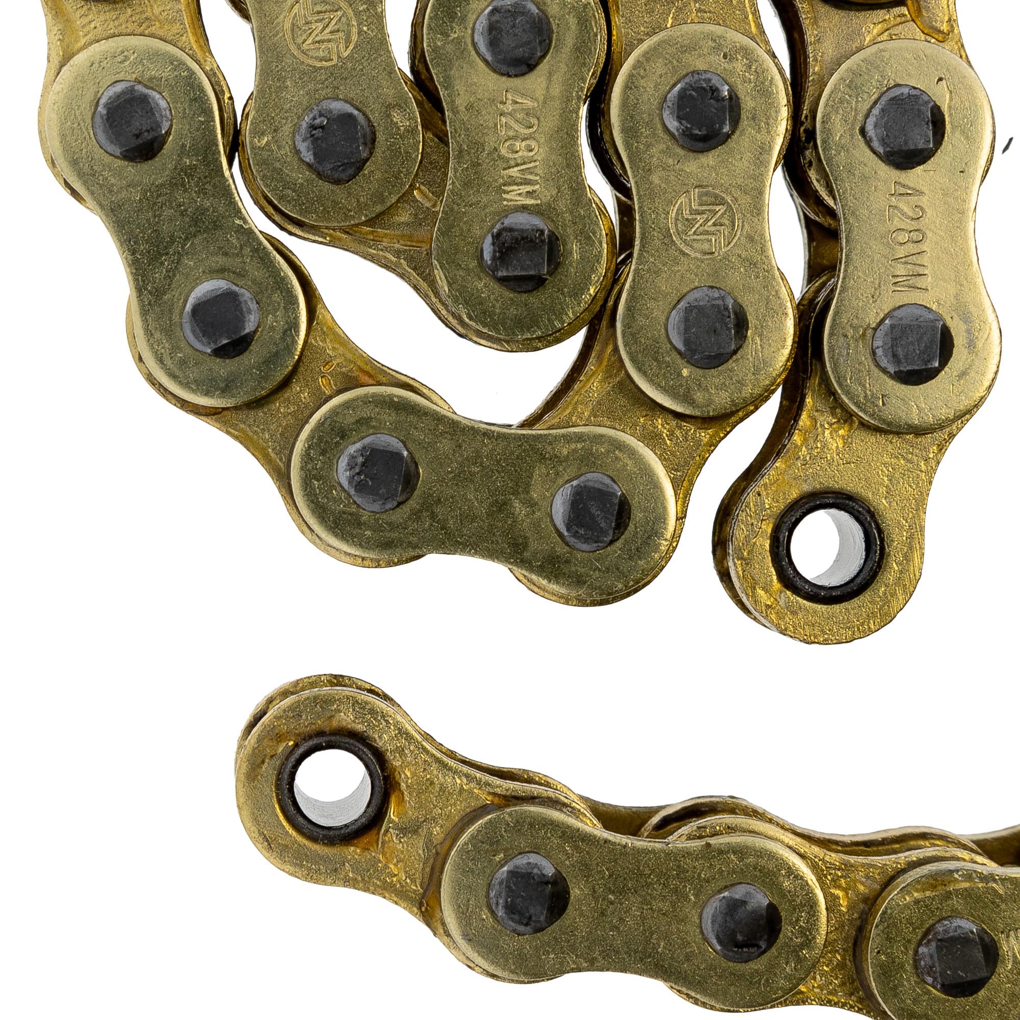 Niche Gold 428 X-Ring Chain 118 Links With Connecting Master Link