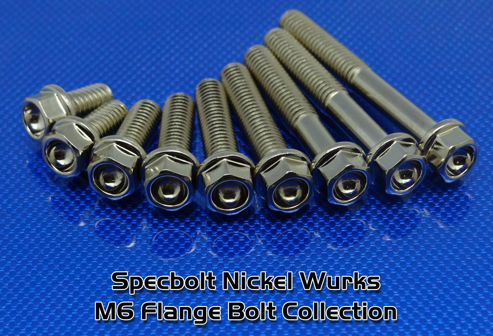 Specbolt Fastener Nickel Wurks Dress Up Bolt Kit. Fits: Yamaha YZ YZF Bolt Kit YZ65 YZ80 YZ85 YZ125 YZ250 YZ250F YZ450F YZ400F Y