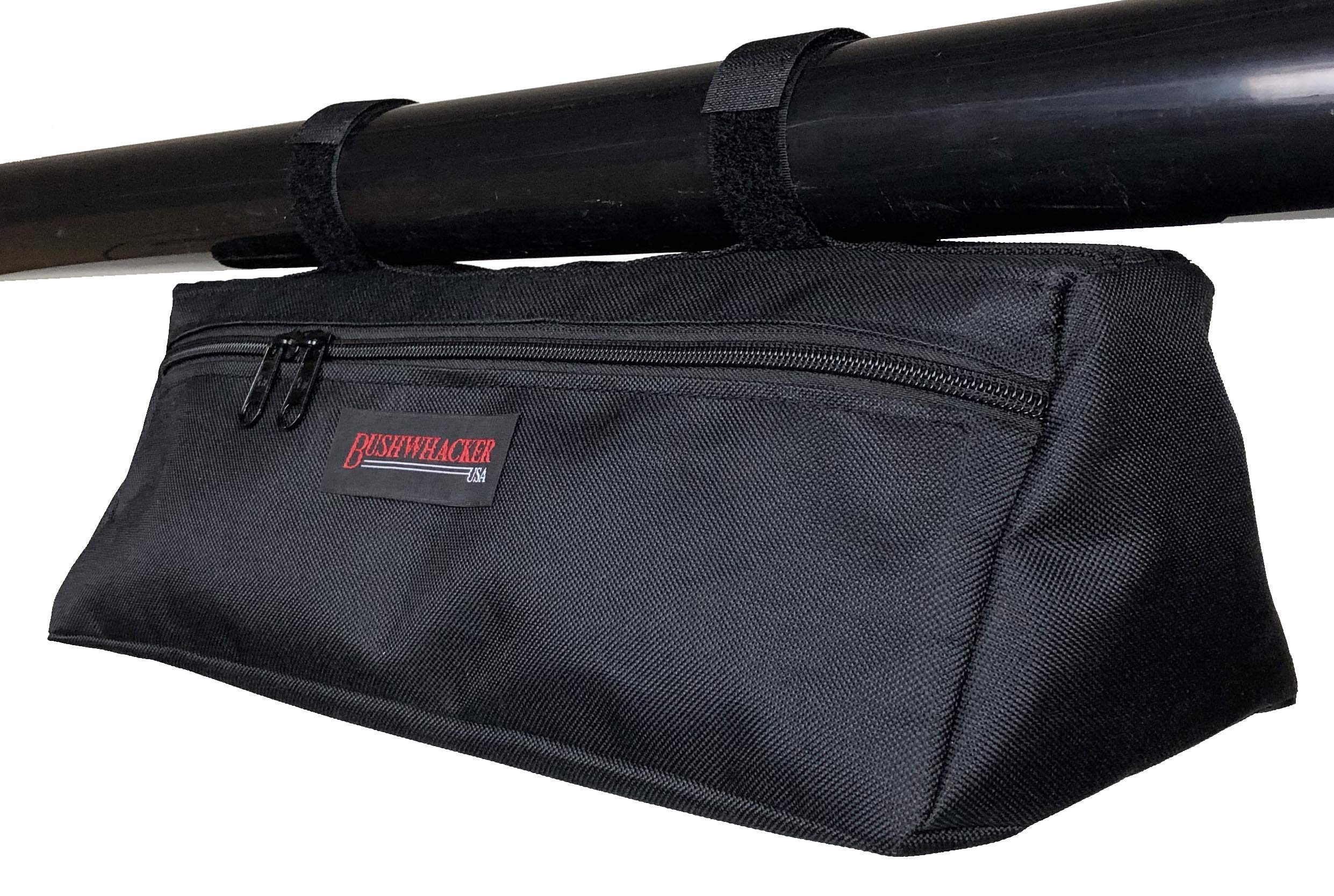 Bushwhacker UTV Medium Triange Bag for Roll Bar Dimensions 14'' L x 6'' W x 5'' H Side by Side Pack SxS Luggage Gear Storage ATV