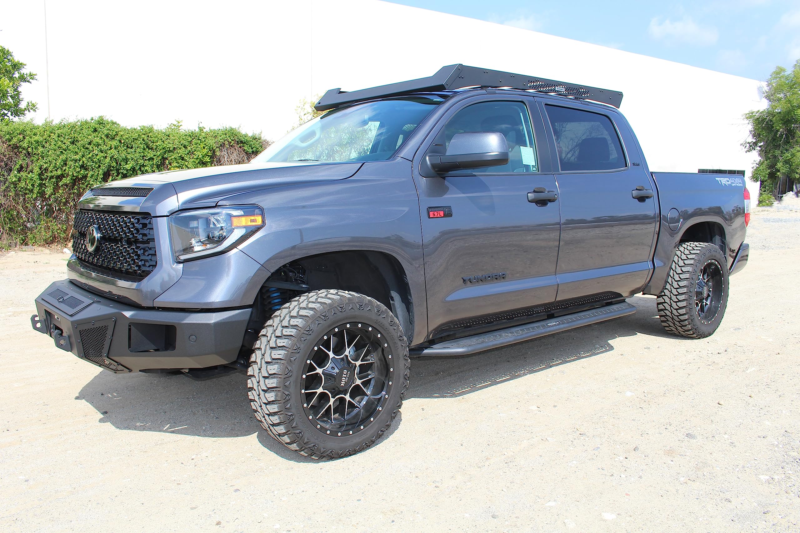 Go Rhino 5933120T Ceros Low Profile Roof Rack - Crewmax Cab Only For Toyota 16-21 Tundra (Crew Cab Pickup)