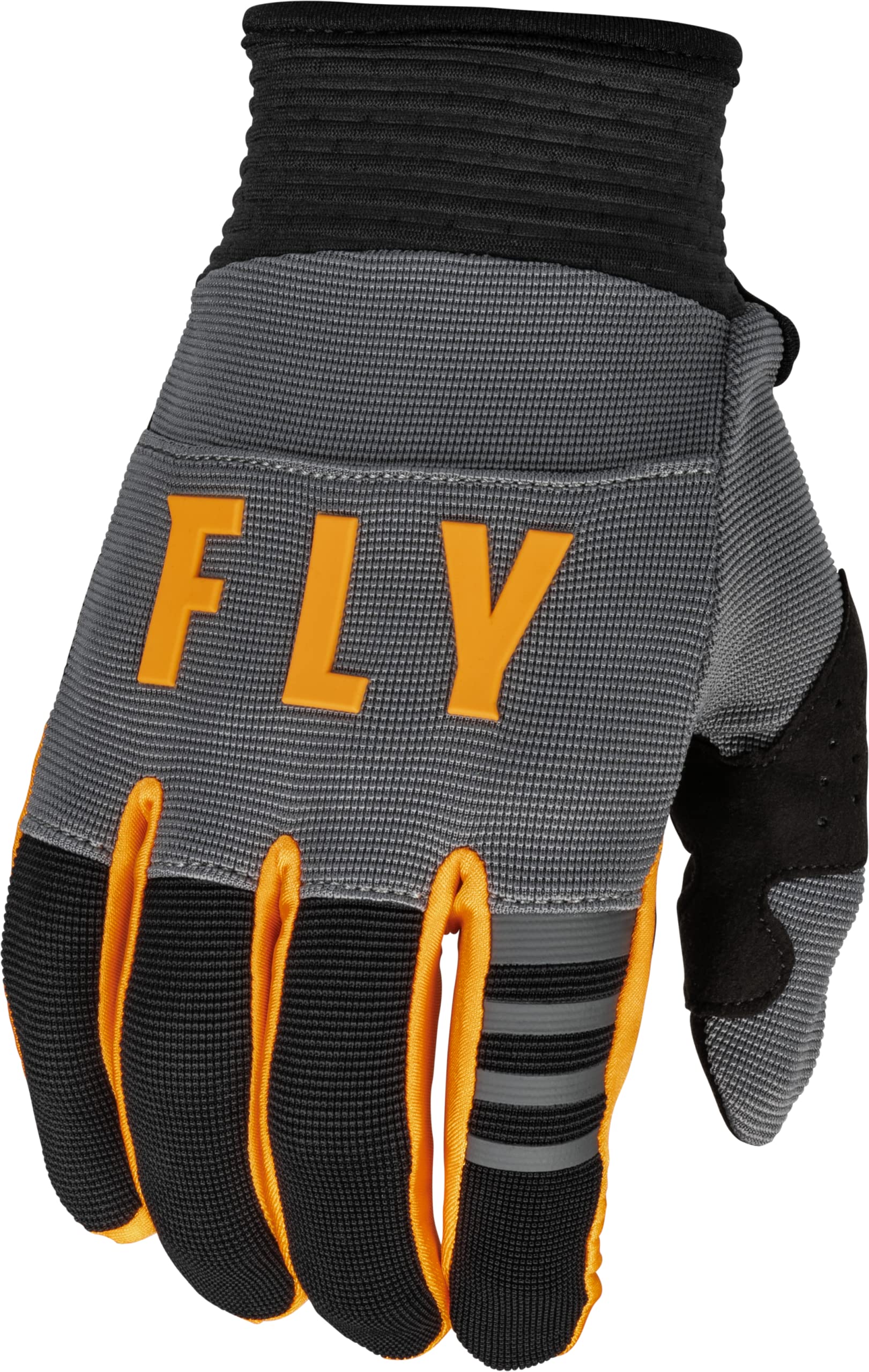 Fly Racing 2023 Youth F-16 Gloves (Dark Grey/Black/Orange, Youth Xx-Small)