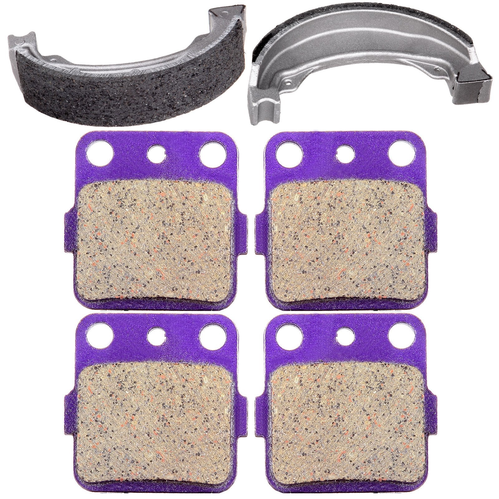 Eccpp Brake Pads Shoes Fit For 2001 2002 2003 2004 2005 2006 2007 2008 For Honda Sportrax 250 Trx250Ex 2X4, 2009 2011 2012 2013 