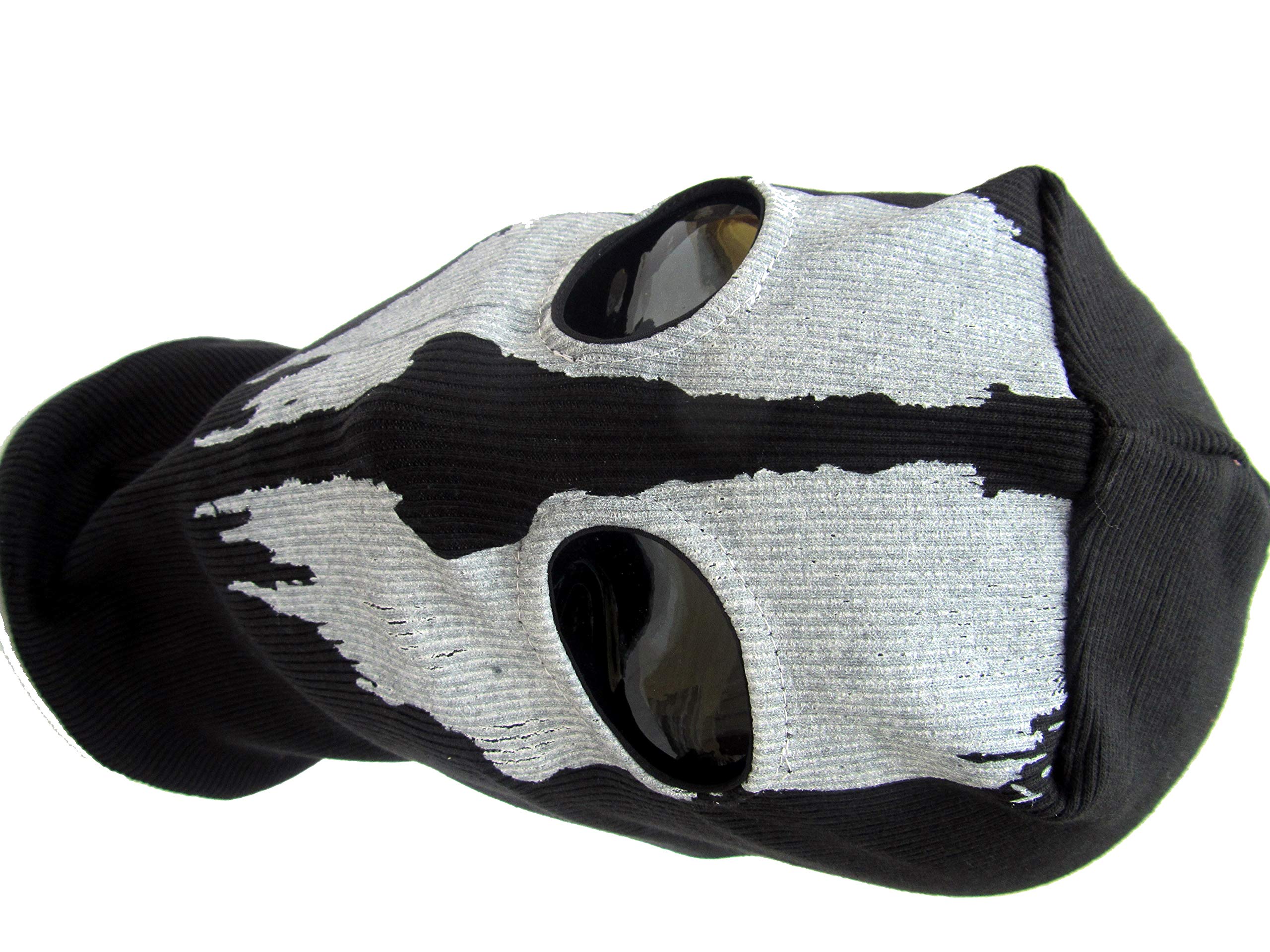 Takashi 2 Hole Balaclava Ghost Skull Face Mask Bike Motorcycle Helmet Hood Ski Sport Neck Face Mask Halloween Horror Call of Dut