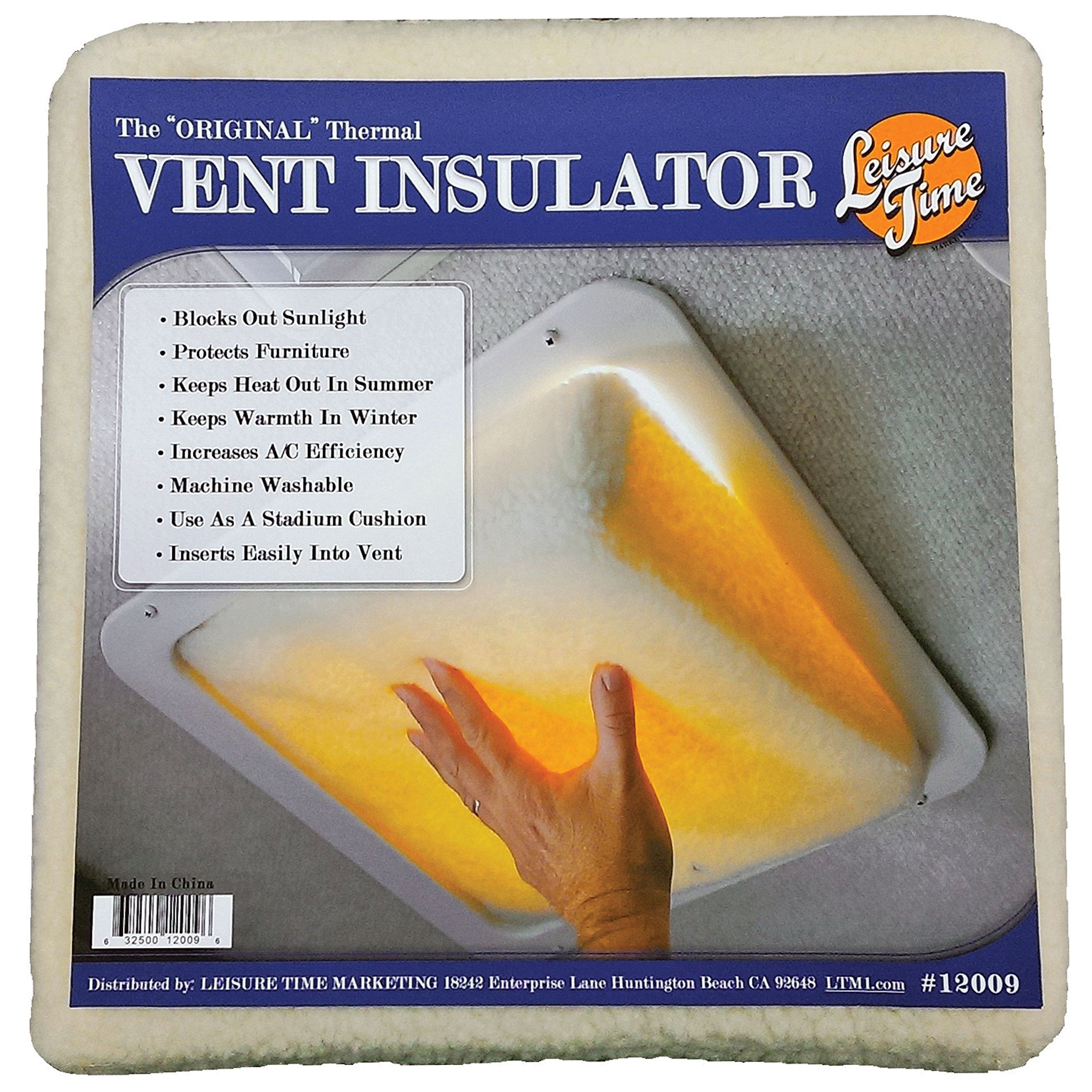 Leisure Time Marketing 12009 Vent Pillow - 14 X 14 X 3
