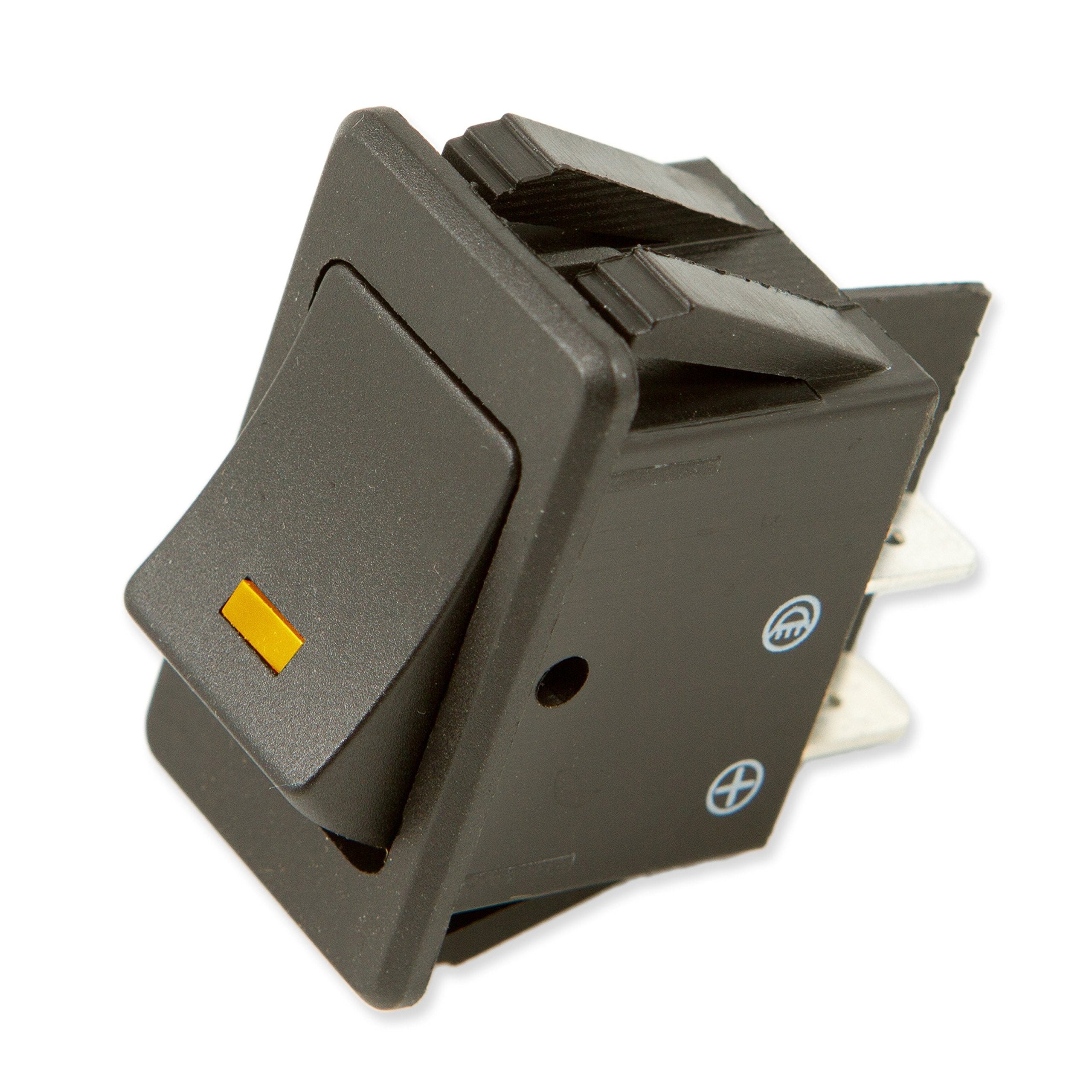 Wirthco 20530 On/Off Led Illuminated Rocker Switch, Fits 20 X 34.5Mm Slot, 20A, Retail Pkg