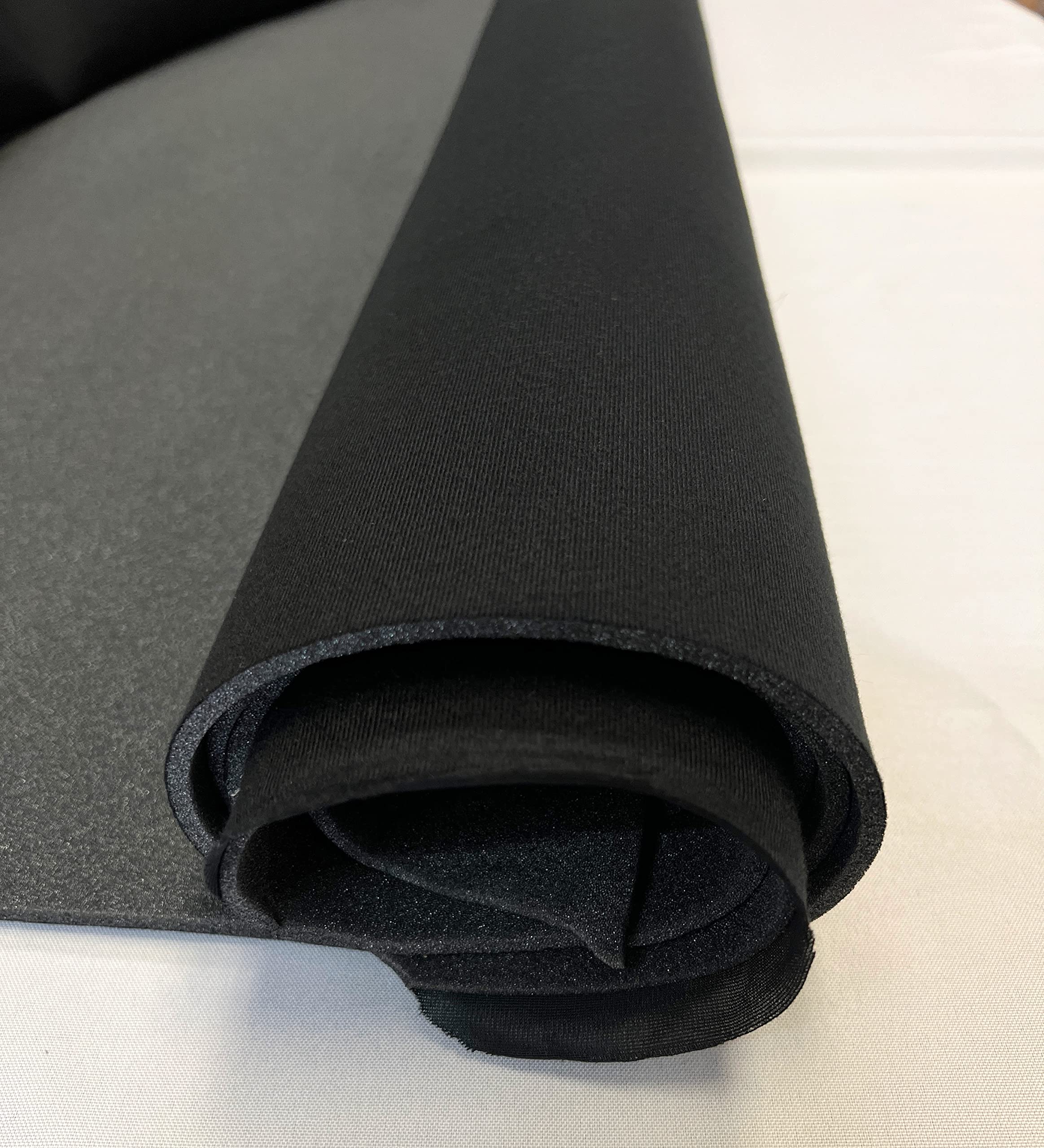 Headliner Doctor Brushed Auto Headliner Repair Fabric-Black-3 Yards