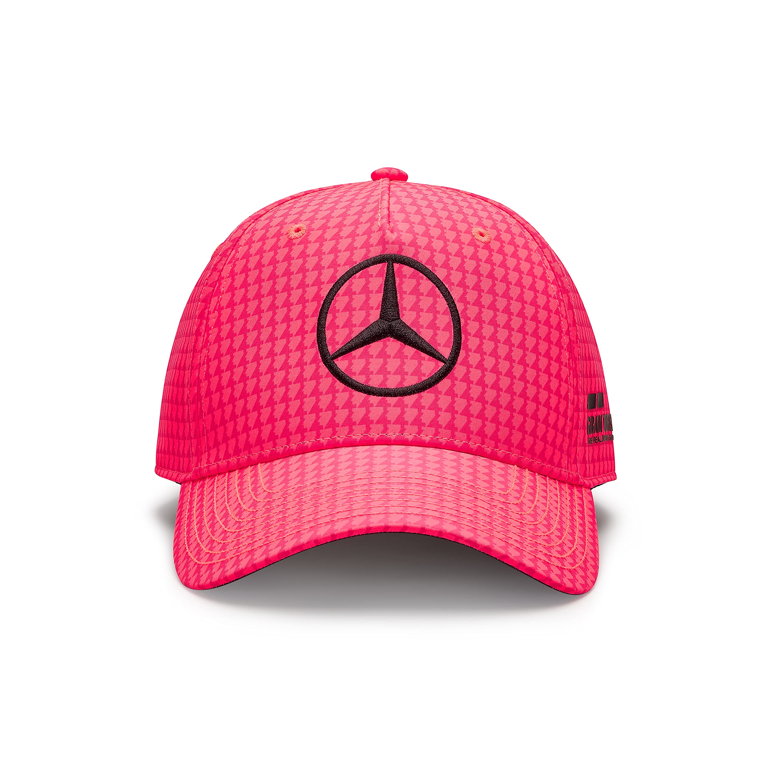 Mercedes AMg Petronas Formula One Team - 2023 Lewis Hamilton Driver Hat - Neon Pink - Unisex - Size: One Size