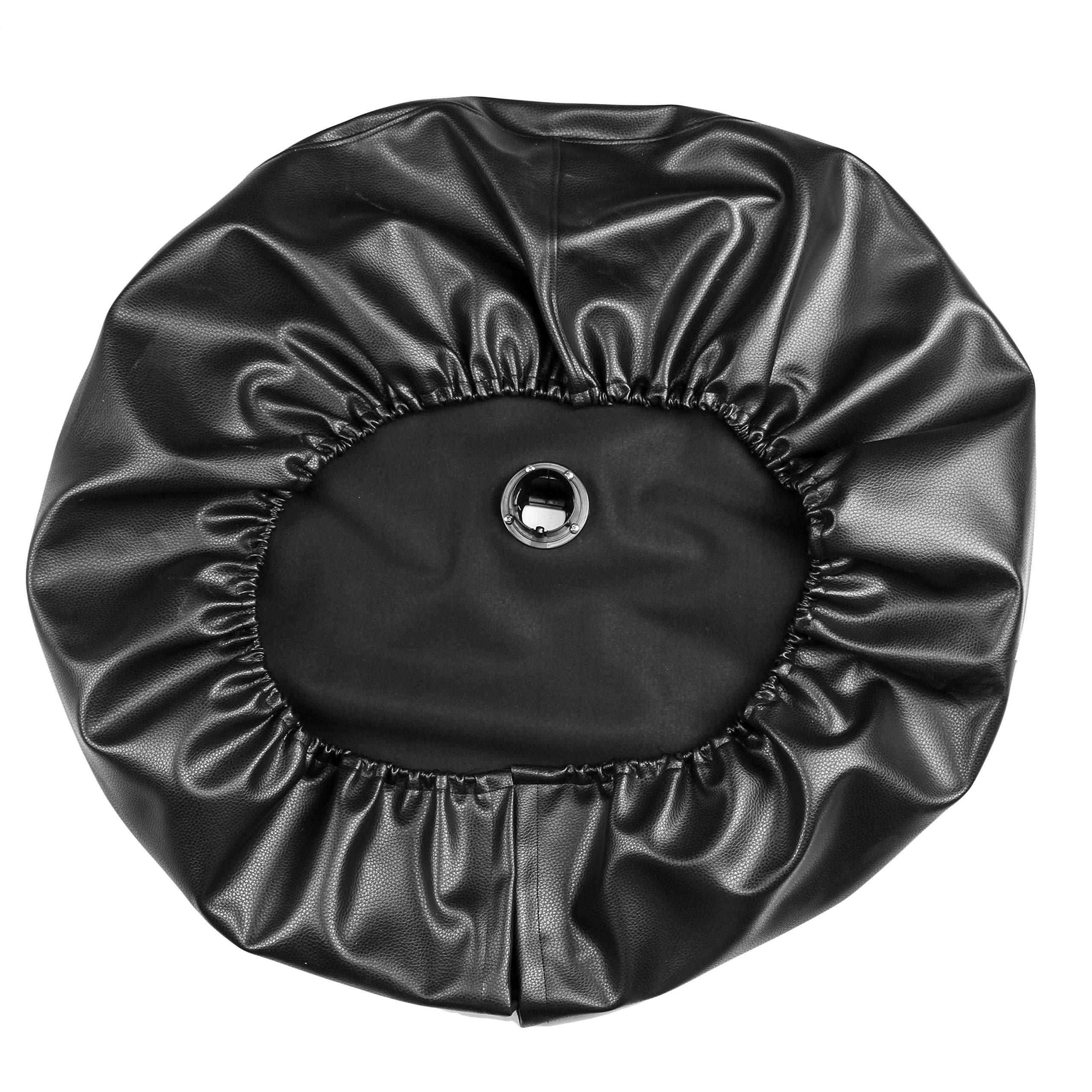MOONET Tire Cover for Jeep Wrangler JL (2018-2025) - Black, 32" for 245/75R17, 255/75R17, 255/70