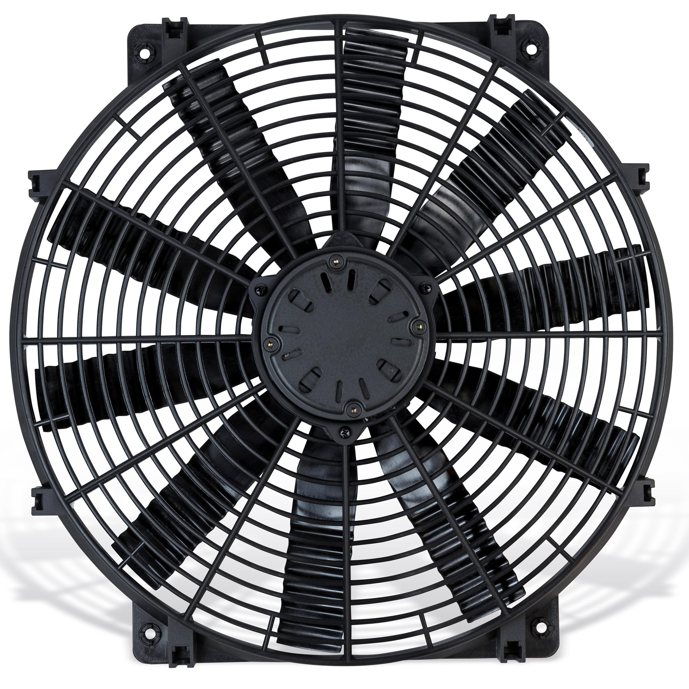 Flex-a-lite Flex-Wave LoBoy Electric Fan, Puller Fan, 16 Inches (238/105390)