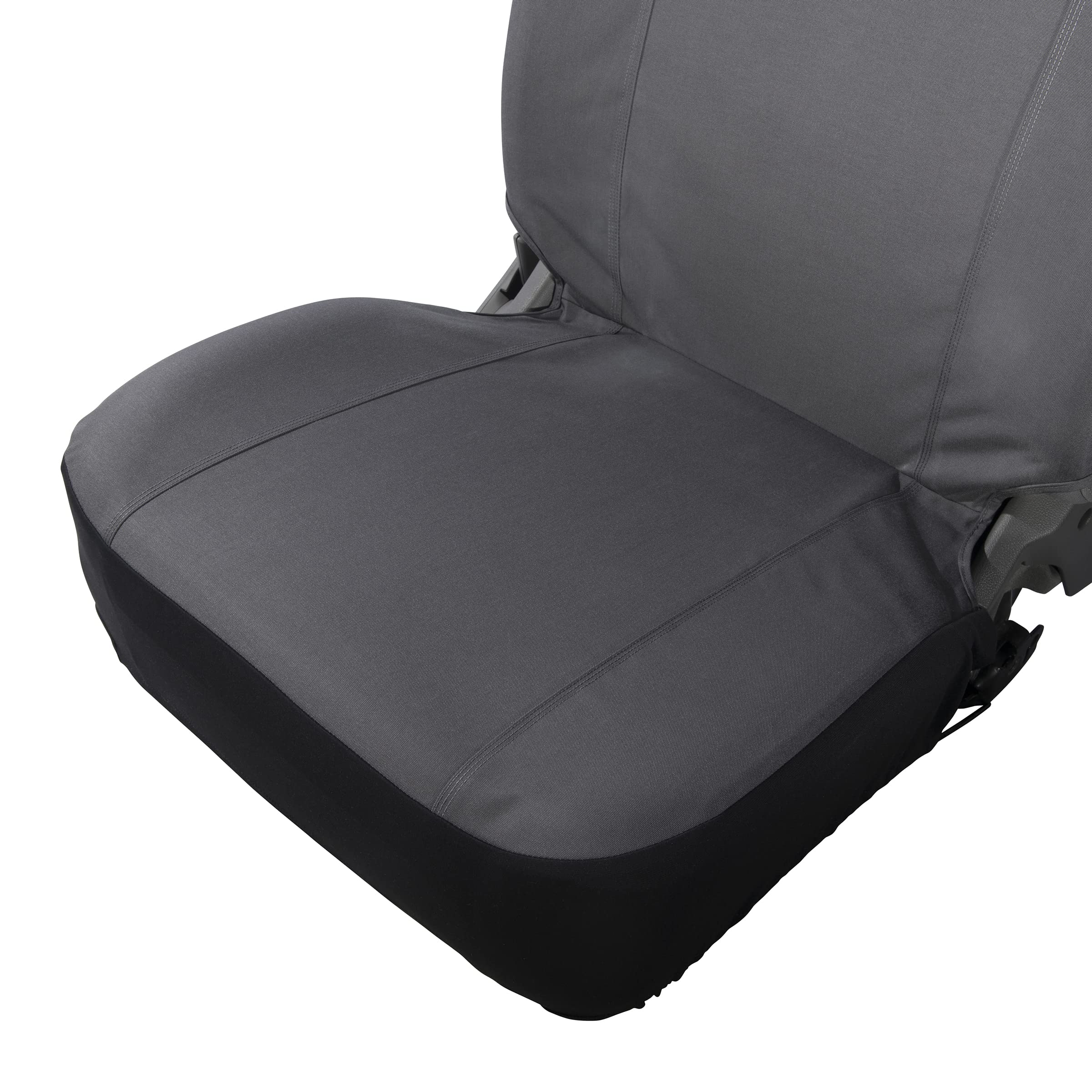 Carhartt Fitted Bucket Seat Covers, Durable Nylon Duck Canvas, One Size, Gravel, Model C000139900199