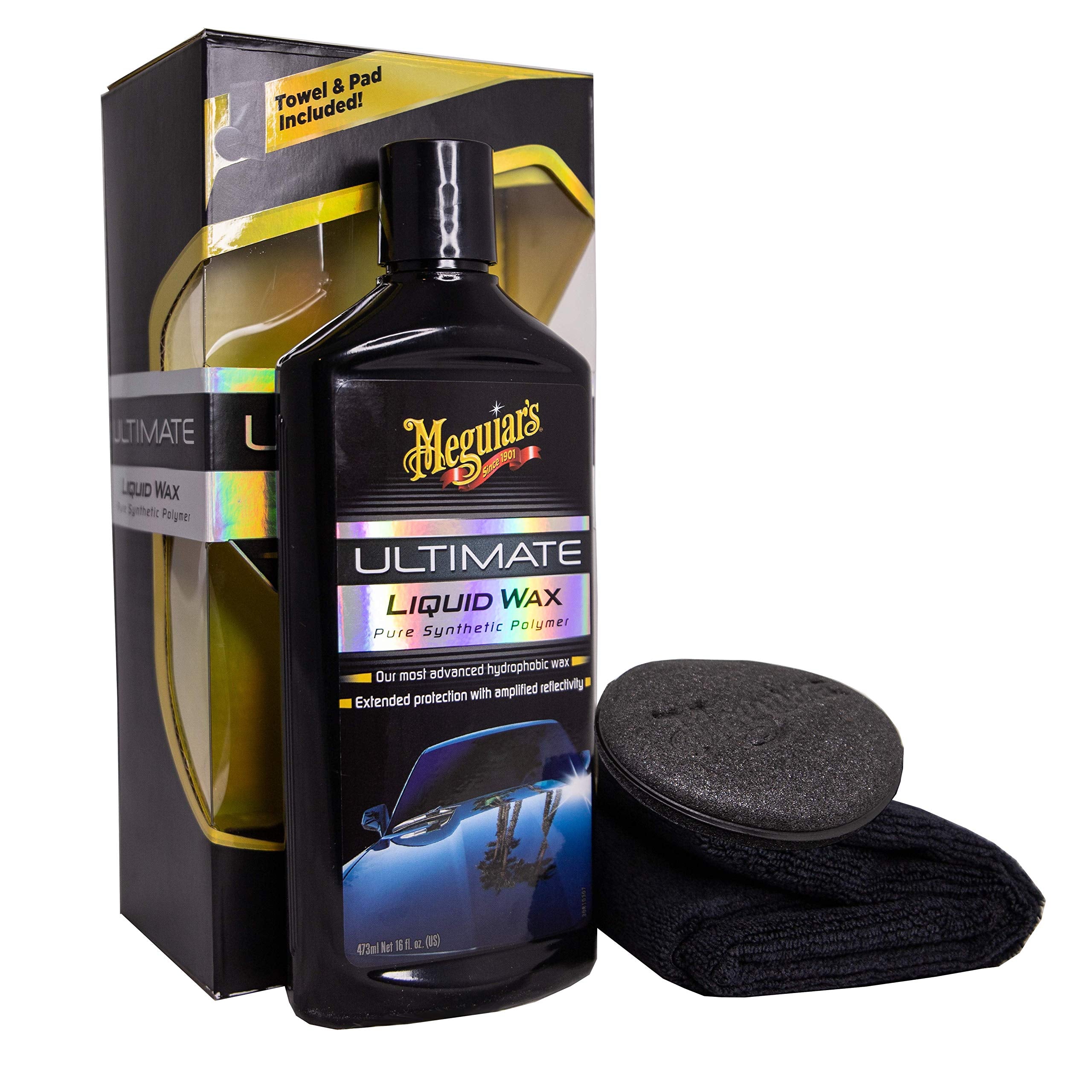 Meguiars G18216 Ultimate Liquid Wax, 16 Fluid Ounces, 1 Pack