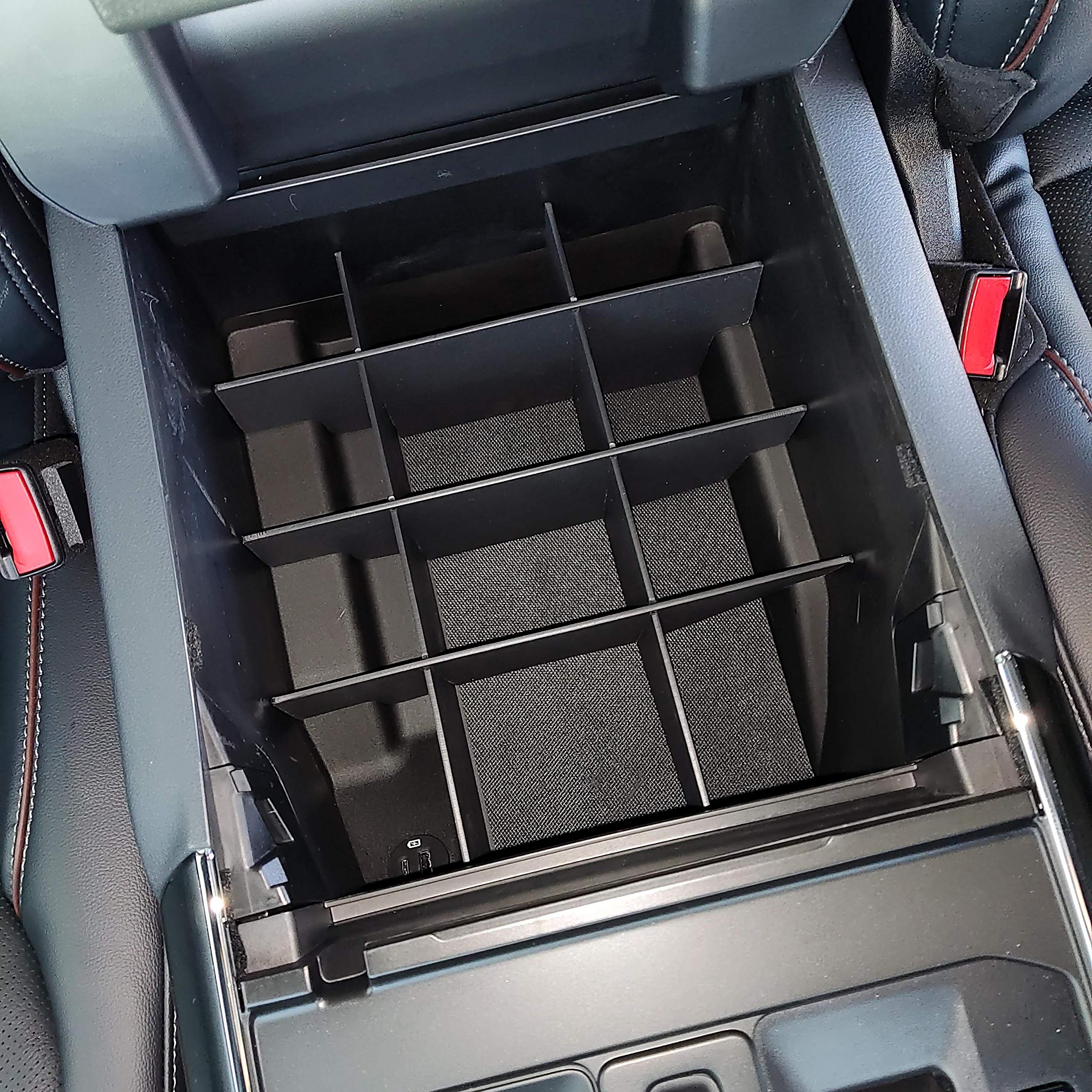 Vehicle Ocd - Center Console Organizer For Ford F150 (2021-2025) (Full Console W/Bucket Seats Only) - Made In Usa - Slx169