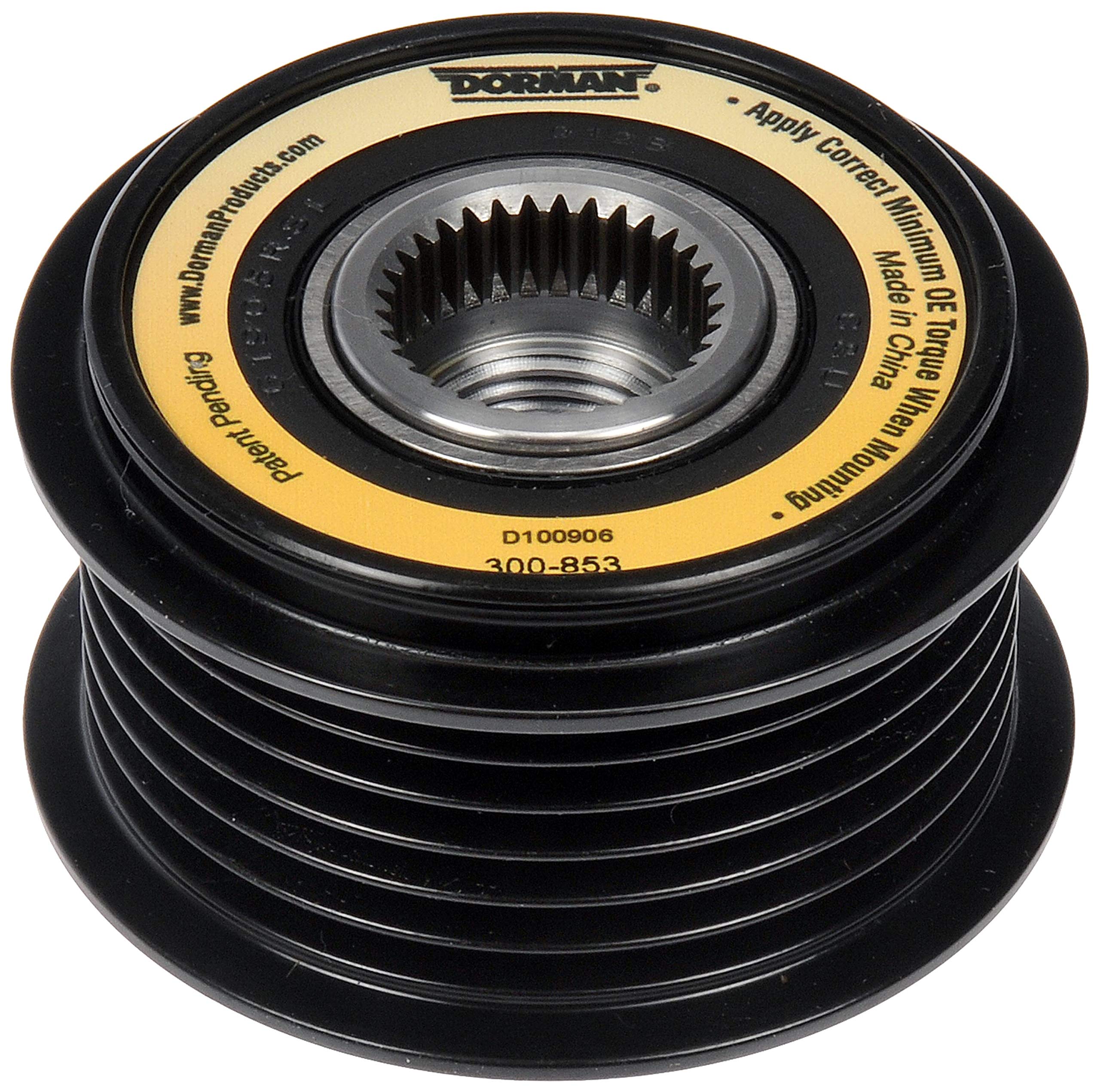 Dorman 300-853 Alternator Pulley Compatible with Select Ford Models