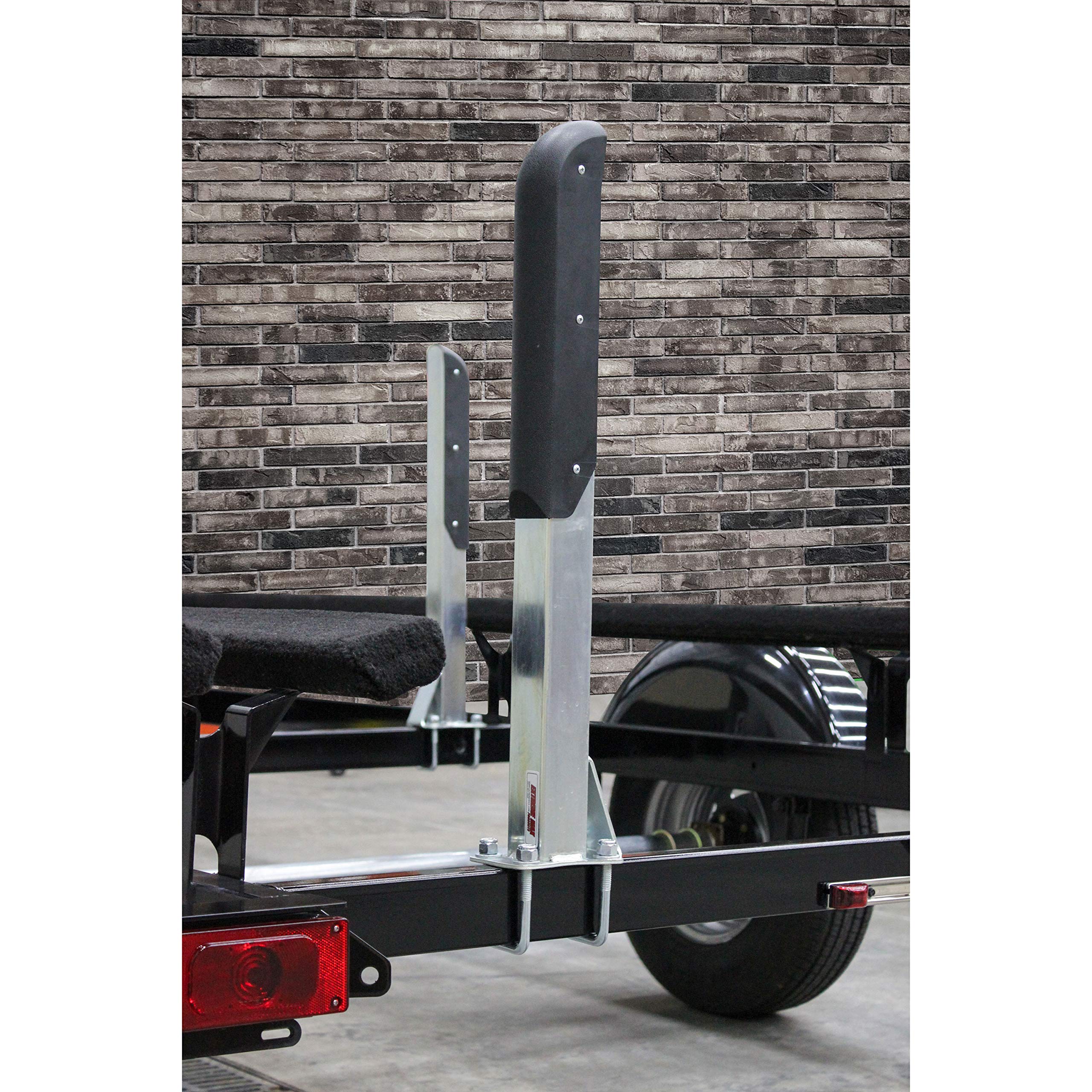 Extreme Max Heavy-Duty Pontoon Trailer Guide-Ons, Fits 2" Frames, SILVER, Model 3005.3783