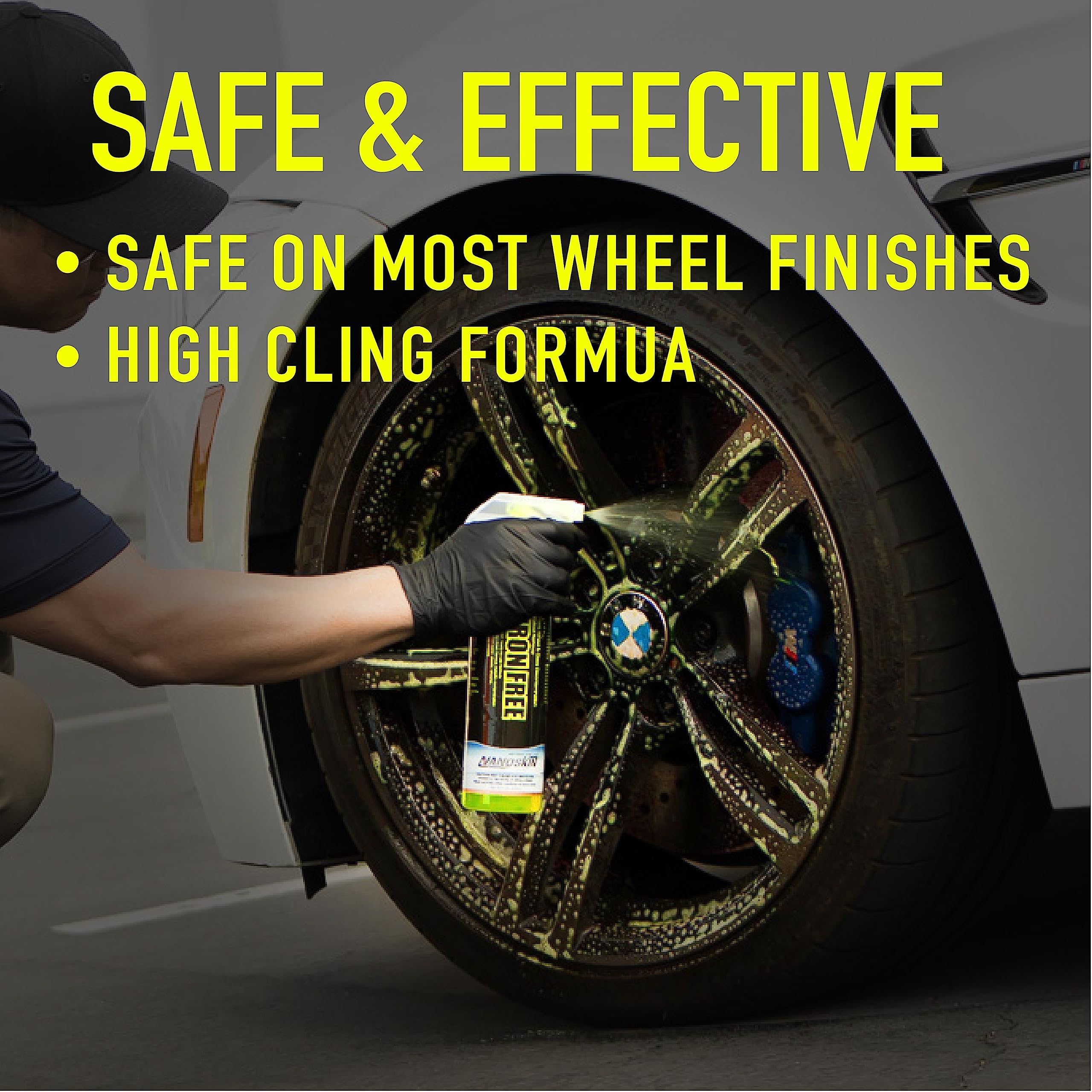 Nanoskin Iron Free Paint, Wheel And Glass Decontamination Fall Out Remover 16 Oz. - Removes Iron Particles In Car Paint, Motorcycle, Rv & Boat | Use Before Clay, Wax Or Car Wash For Car Detailing