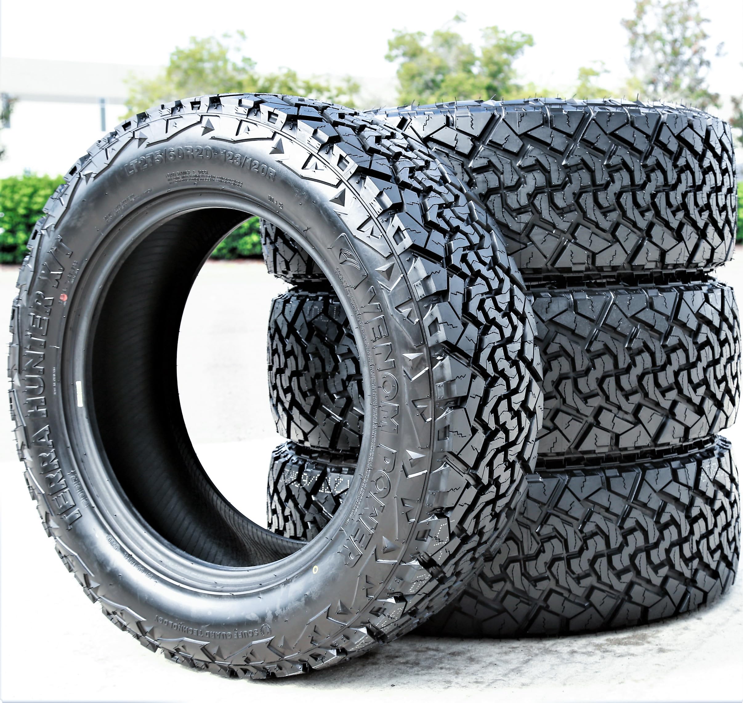 VENOM POWER Terra Hunter X/T XT All-Terrain Tire LT275/60R20 10-Ply Black Side Wall