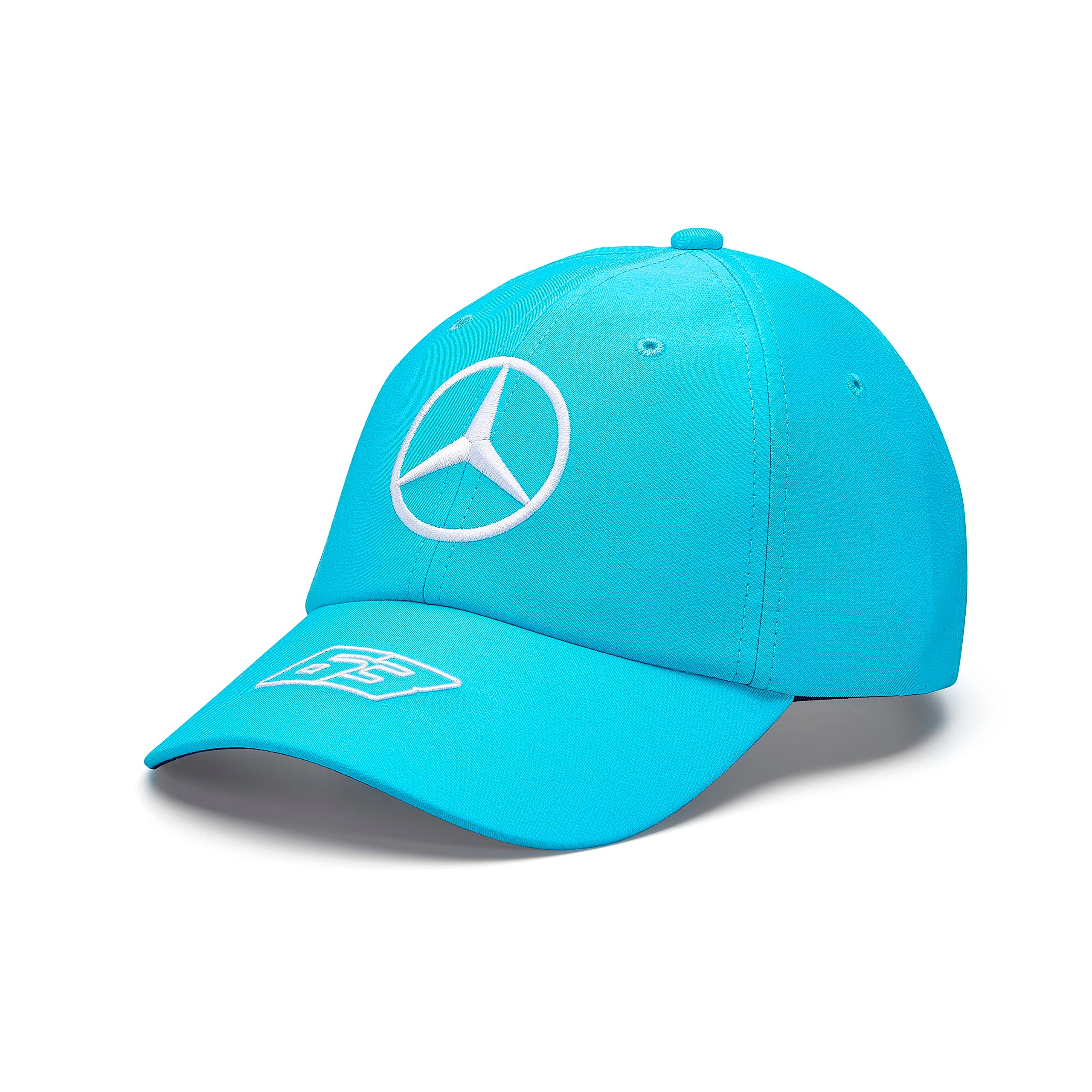 Mercedes AMG Petronas George Russell 2023 Driver Hat - One Size - Blue - Polyester