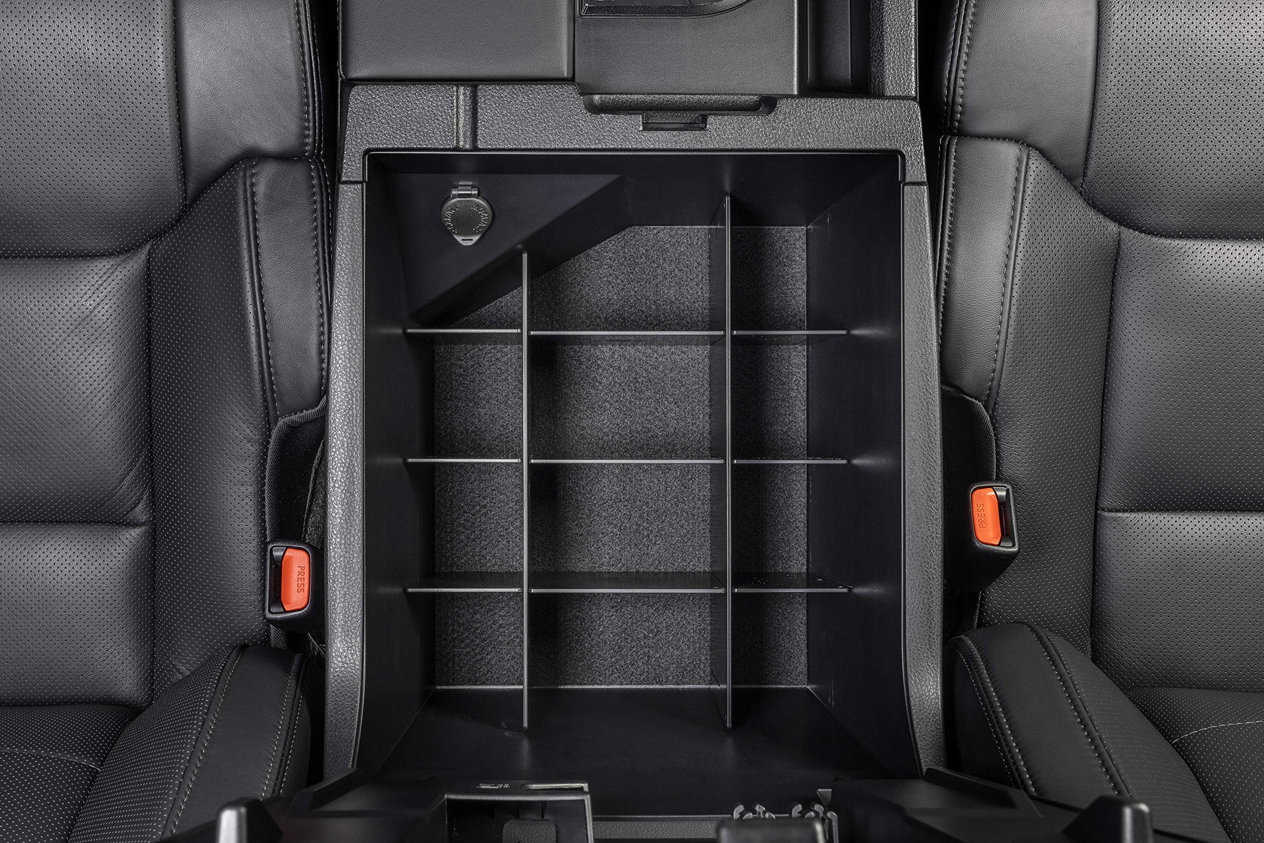 Vehicle Ocd - Center Console Divider And Tray Organizer For Toyota Tundra (2014-2021) - Made In Usa - Slx502