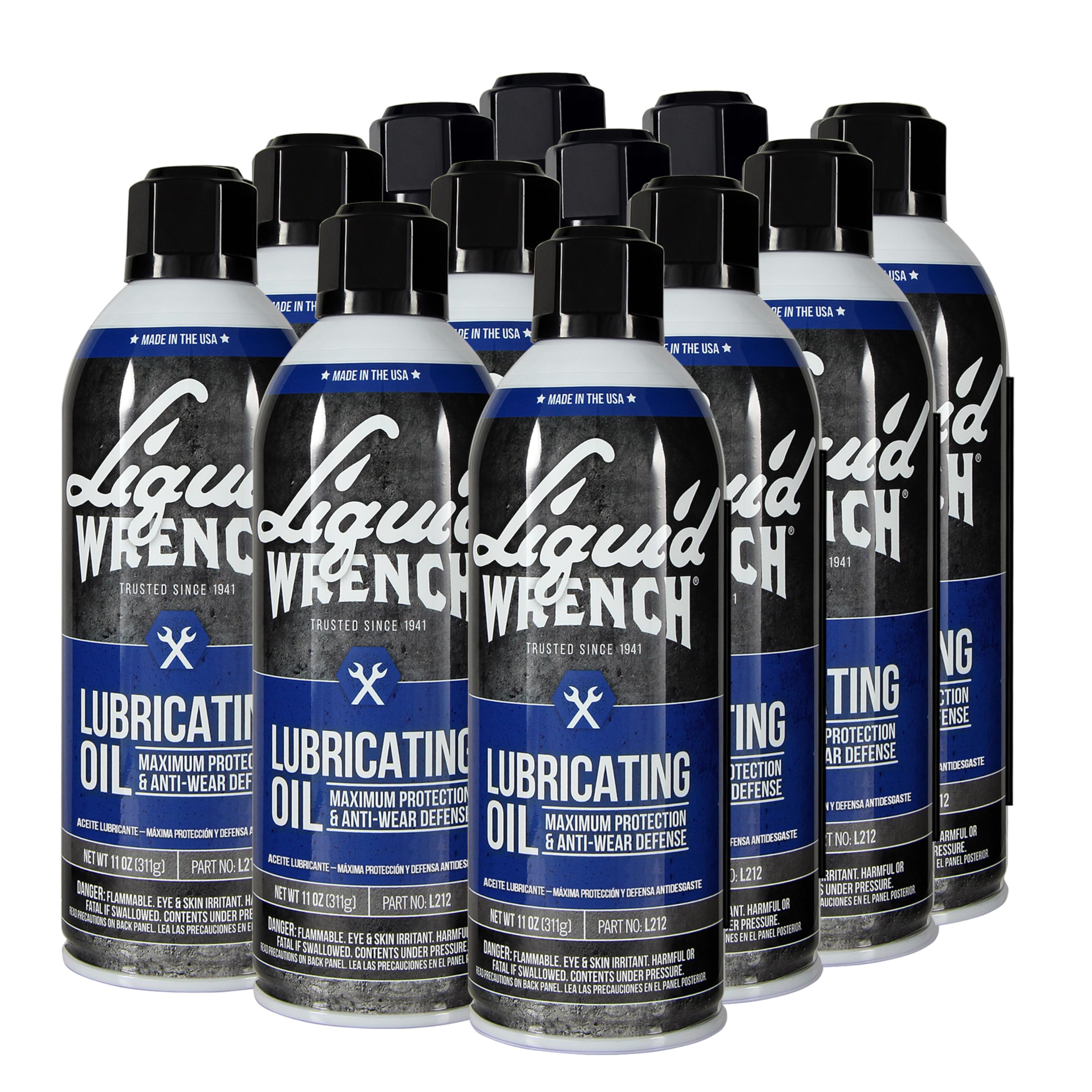 Liquid Wrench L212-12PK Lubricating Oil - 11 oz., (Case of 12)