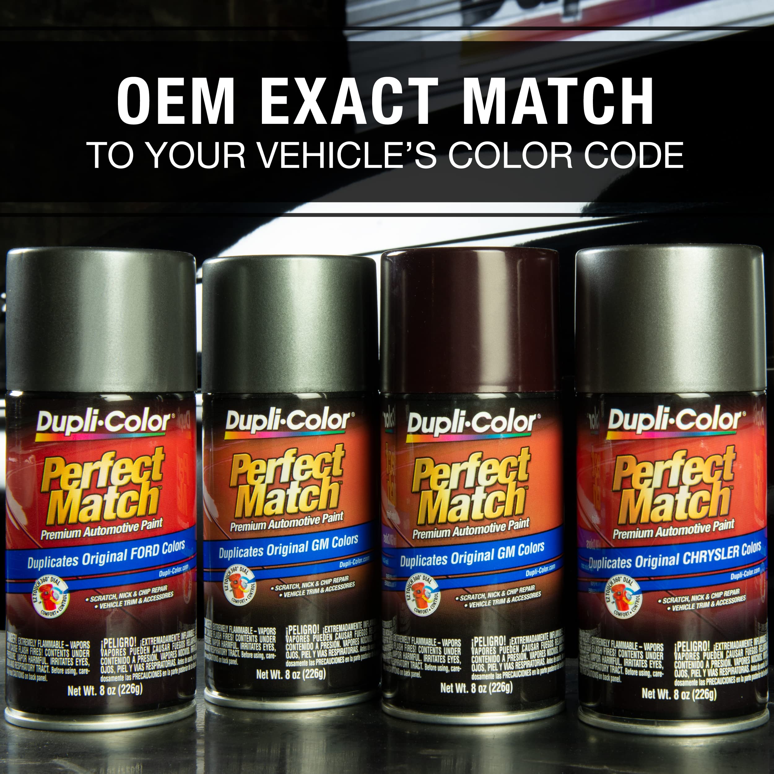 Dupli-Color Ebgm05357 Perfect Match Automotive Spray Paint – General Motors Silver Metallic, 15 Wa8914 – 8 Oz. Aerosol Can