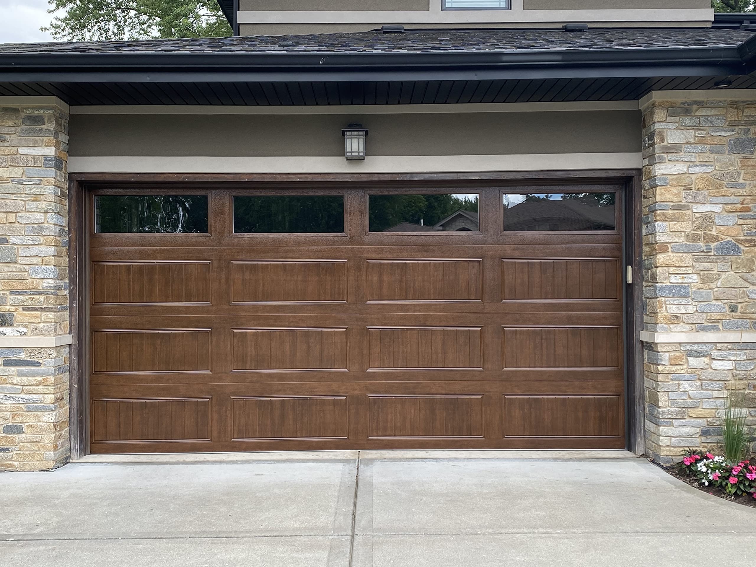 ProtectaClear Everbrite Garage Door Renewal Kit - 2 Piece Set, Assorted Colors for 2-Car Garages