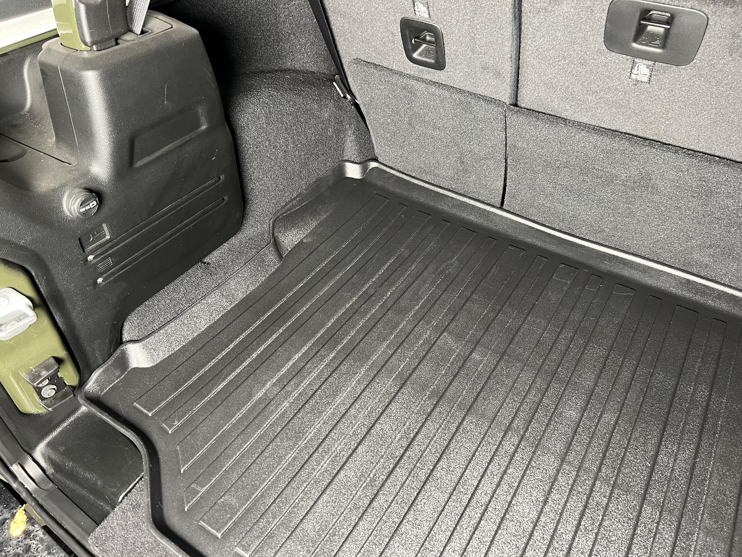 Premium Cargo Liner For Jeep Wrangler (Jl) 4 Doors 2019-2024 Unlimited Sport Sahara Rubicon - Custom Fit Car Trunk Mat - All-Sea