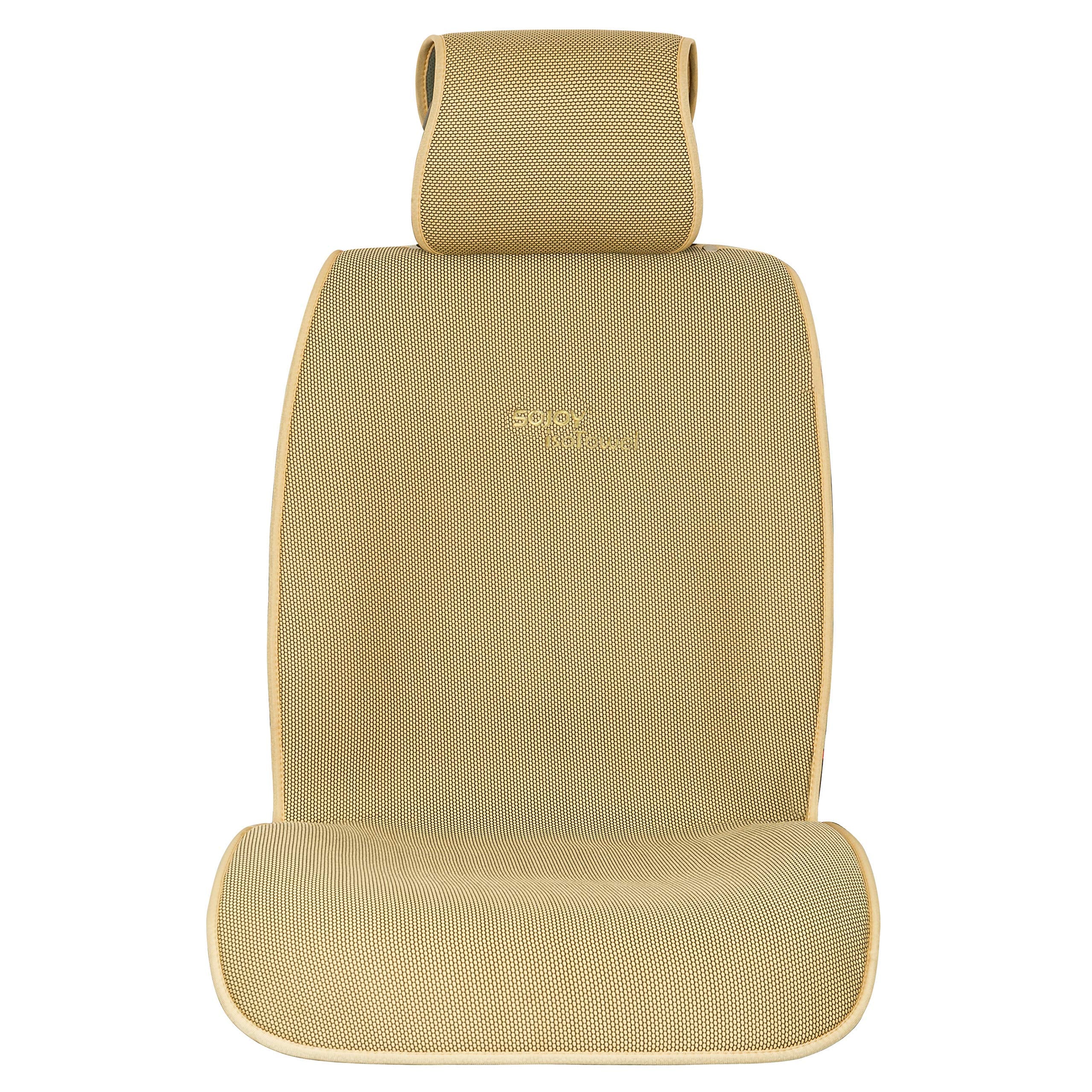 Sojoy Isotowel Car Seat Cover, Microfiber Seat Protector With Quick-Dry Non-Slip Base,Car Seat Protector For All Workouts, All-W