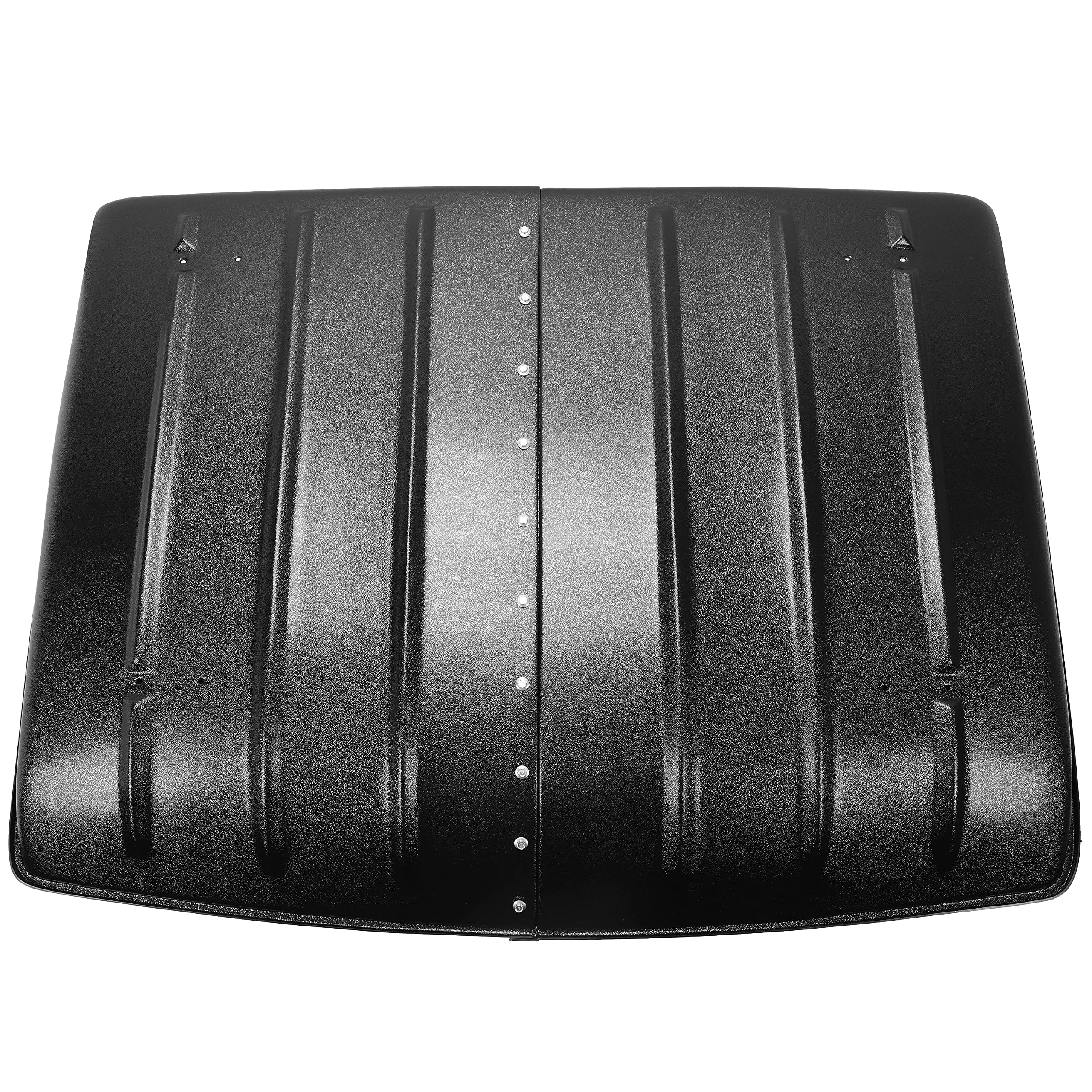 KUAFU Hard Roof Top for 2005-2024 Kawasaki Mule 600 610 SX 4X4 UTV, Black Plastic Replacement