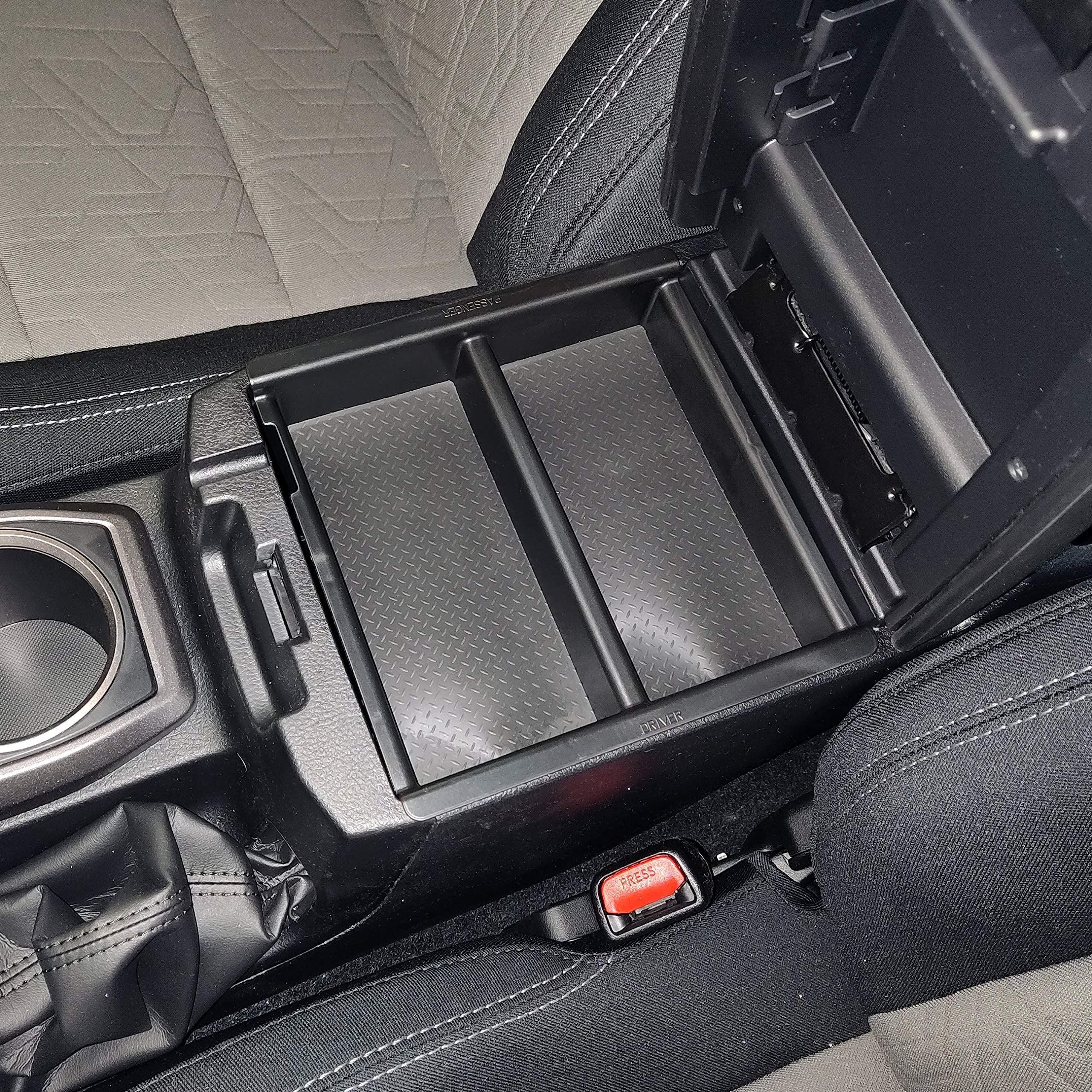 Vehicle Ocd - Center Console Organizer Tray For Toyota Tacoma (2016-2023) - Made In Usa - Slx126
