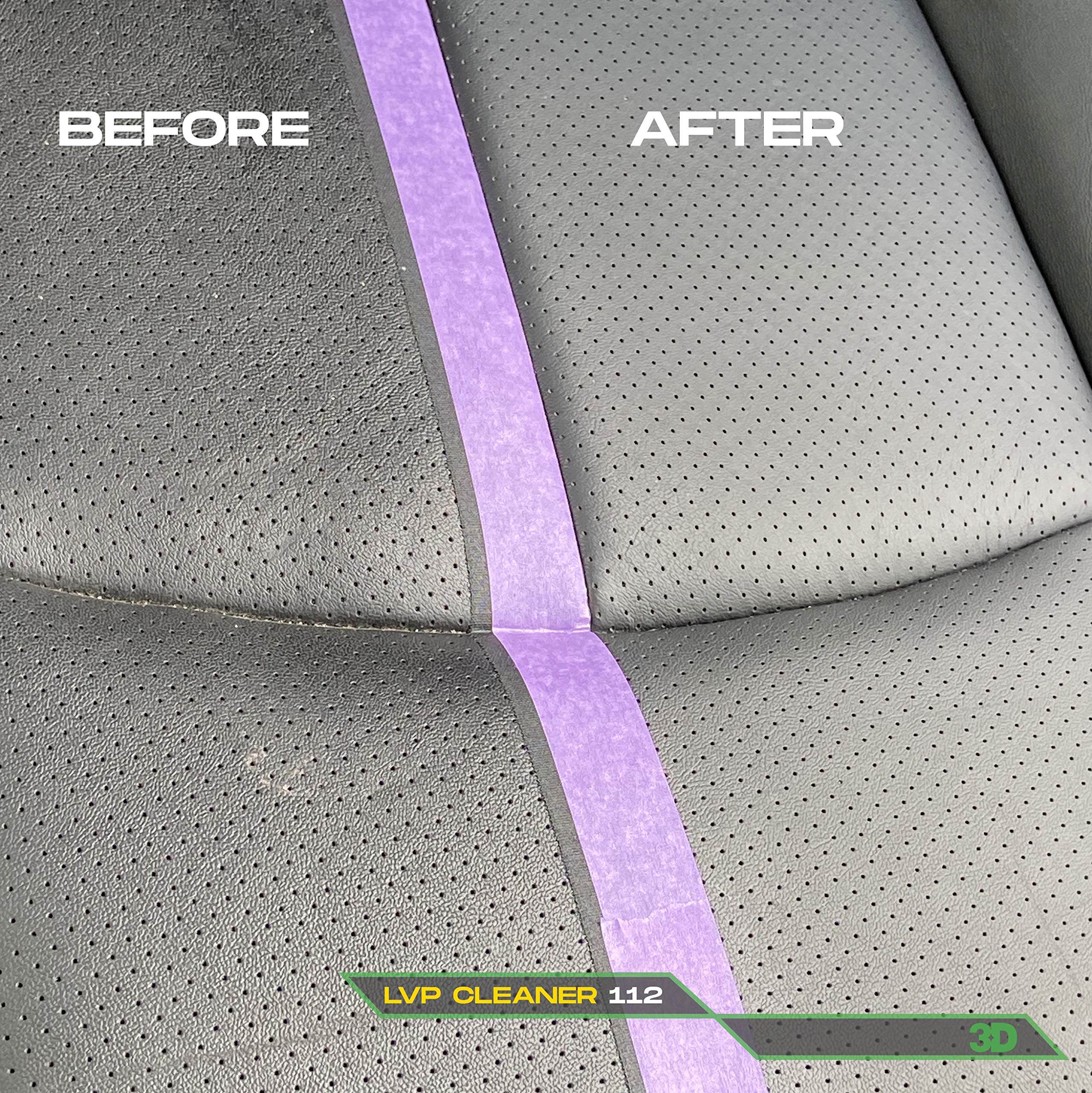 3D 3D LVP Interior Cleaner - 1 Gallon for Leather, Vinyl & Plastic - Removes Dirt, Grease & Stains - Ideal for Car, Home & Office Use