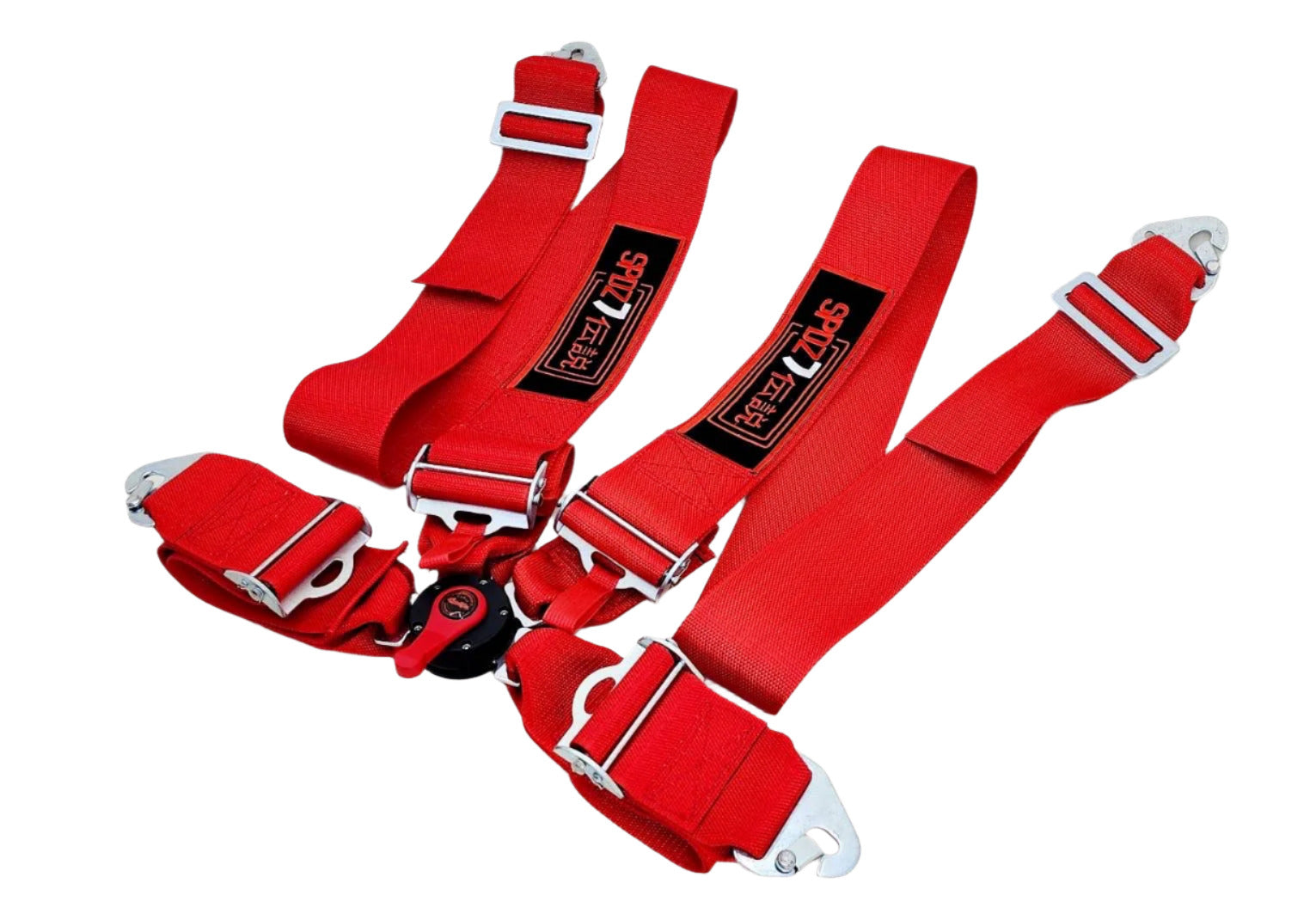 SPDZ1 X BallFix 4 Point 3" Seat Belt Safety Harness